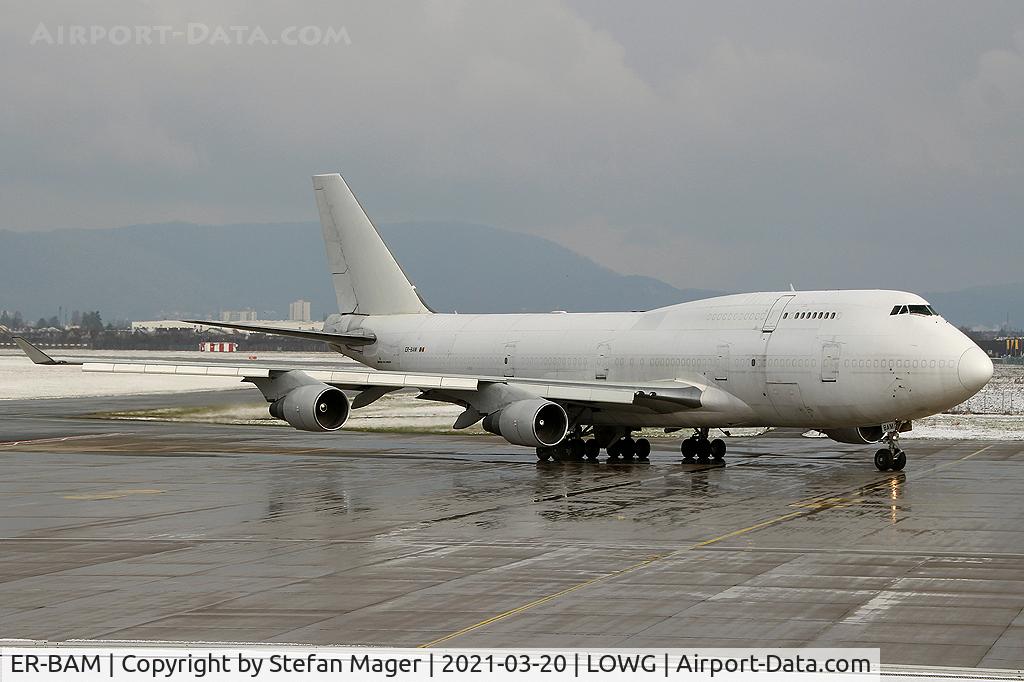 ER-BAM, 1992 Boeing 747-409/BDSF C/N 24312, Aerotranscargo B747-400 @GRZ