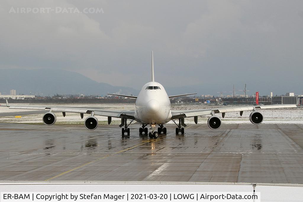 ER-BAM, 1992 Boeing 747-409/BDSF C/N 24312, Aerotranscargo B747-400 @GRZ
