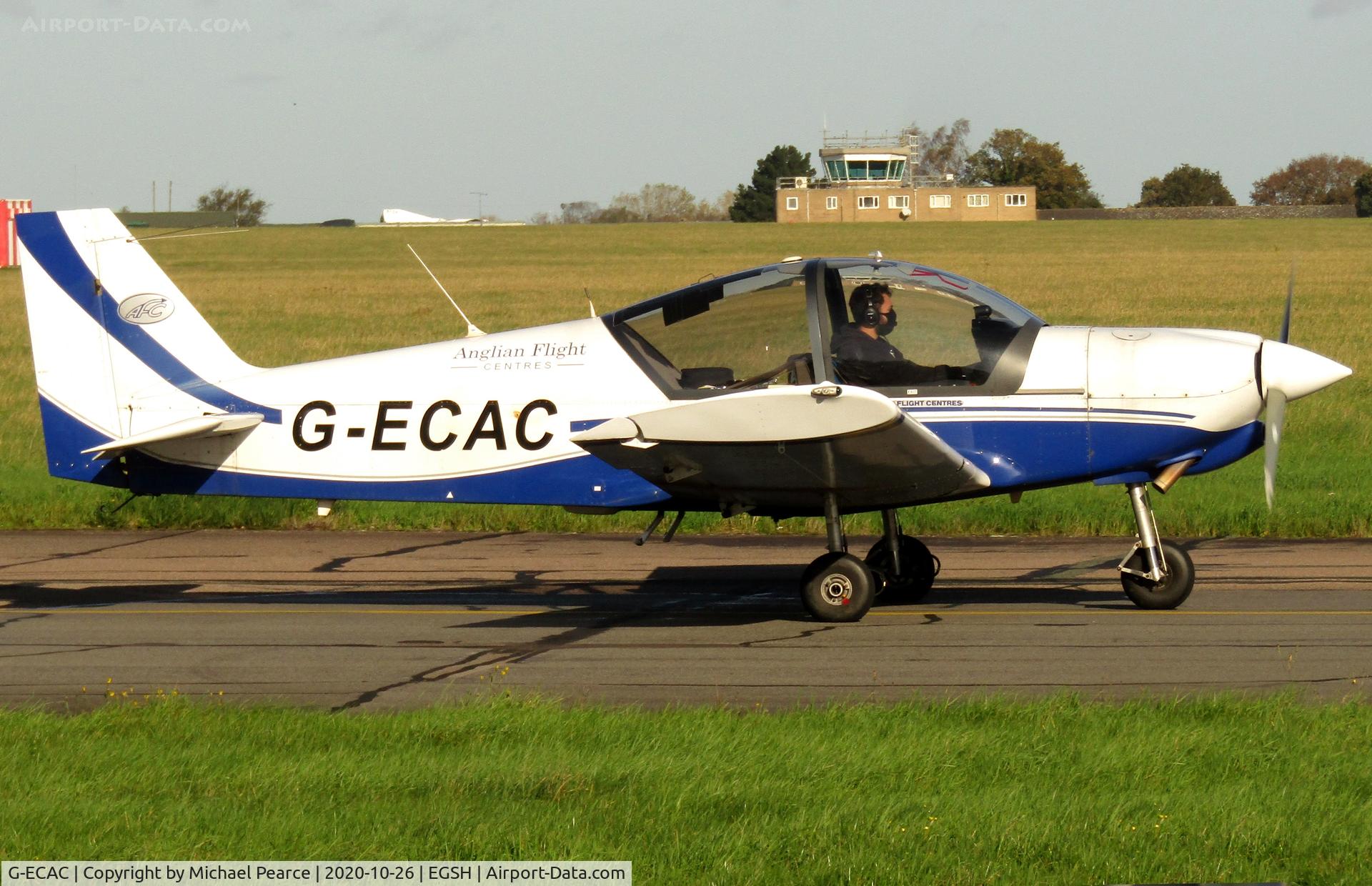 G-ECAC, 2007 Robin R-2120U Alpha C/N 120T-0001, Departing to Cambridge (CBG) after a short visit.