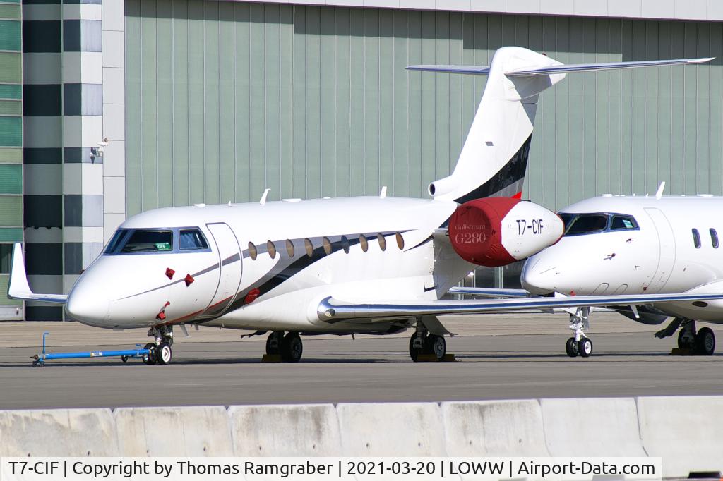 T7-CIF, 2015 Israel Aircraft Industries Gulfstream G280 C/N 2072, private Gulfstream G280