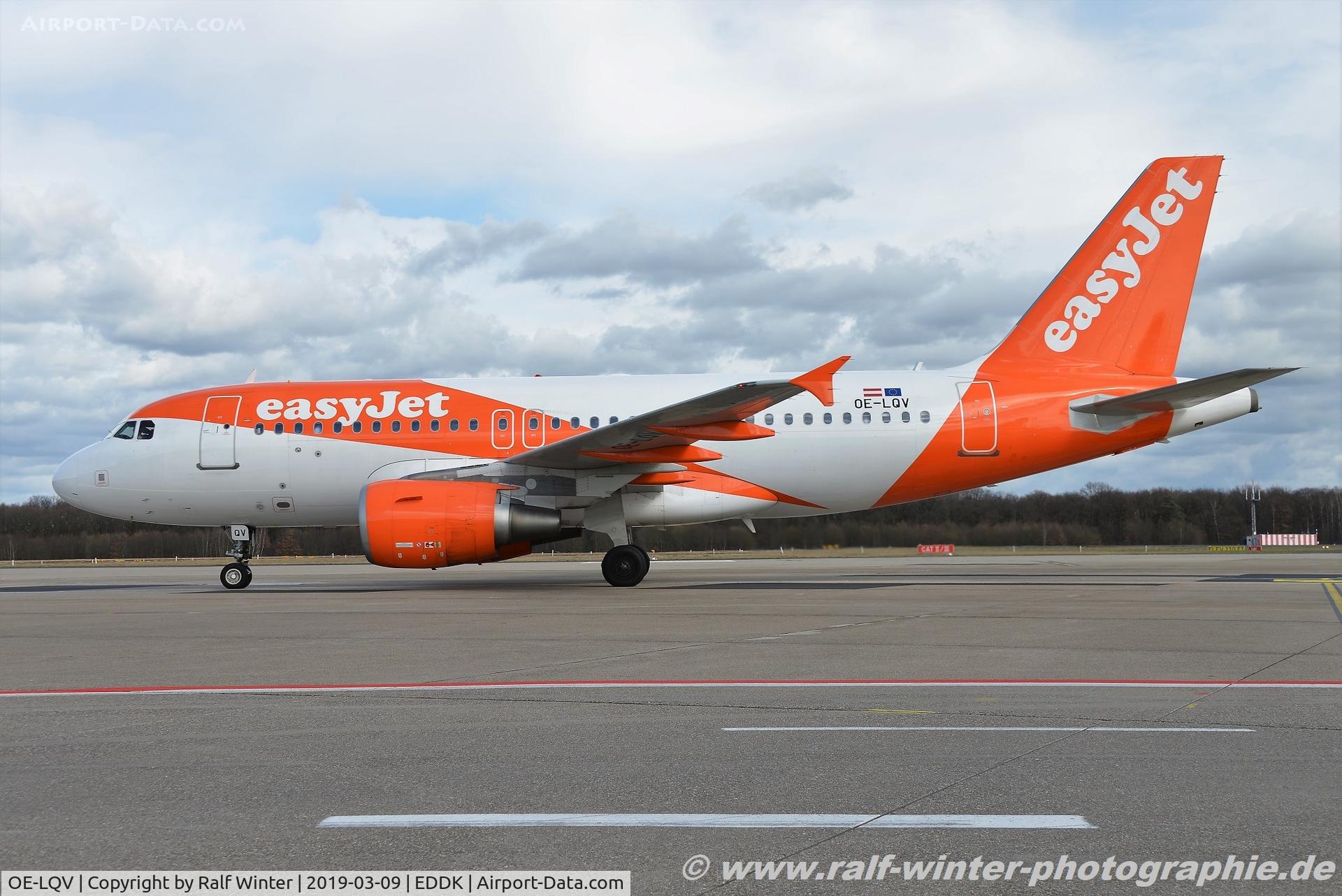 OE-LQV, 2009 Airbus A319-111 C/N 4125, Airbus A319-111 - EC EJU easyJet Europe - 4125 - OE-LQV - 09.03.2019 - CGN
