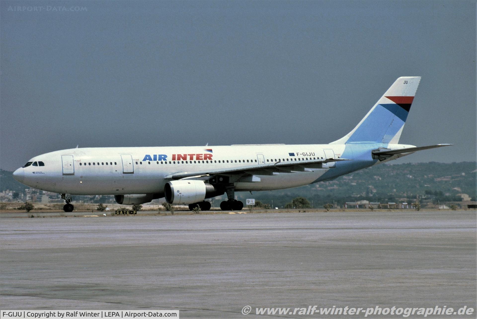 F-GIJU, 1975 Airbus A300B4-103 C/N 12, Airbus A300B4-2C - IT ITF Air Inter - 012 - F-GIJU - 1994 - PMI