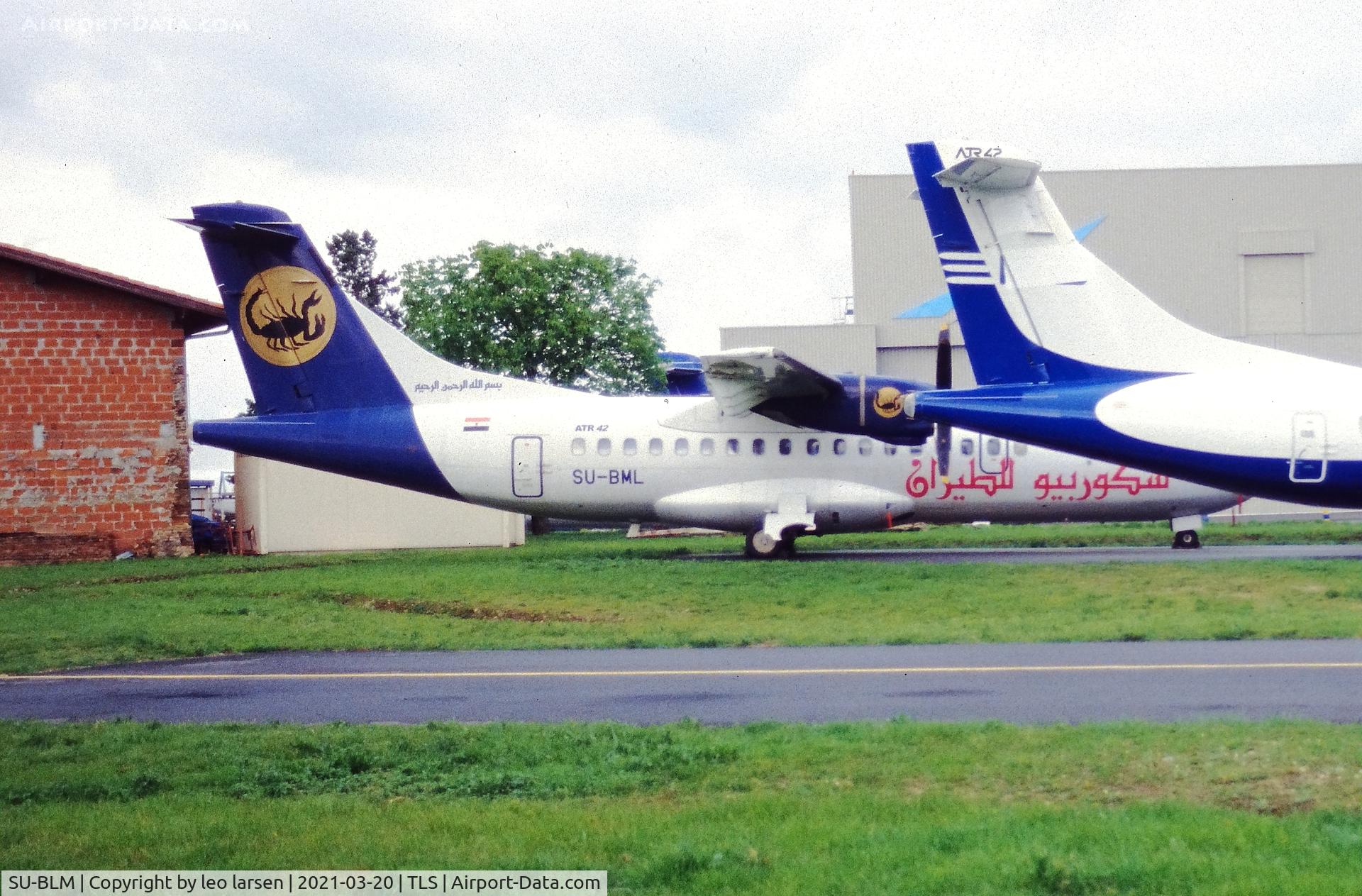 SU-BLM, 1988 ATR 42-320 C/N 091, Toulouse 9.4.2002