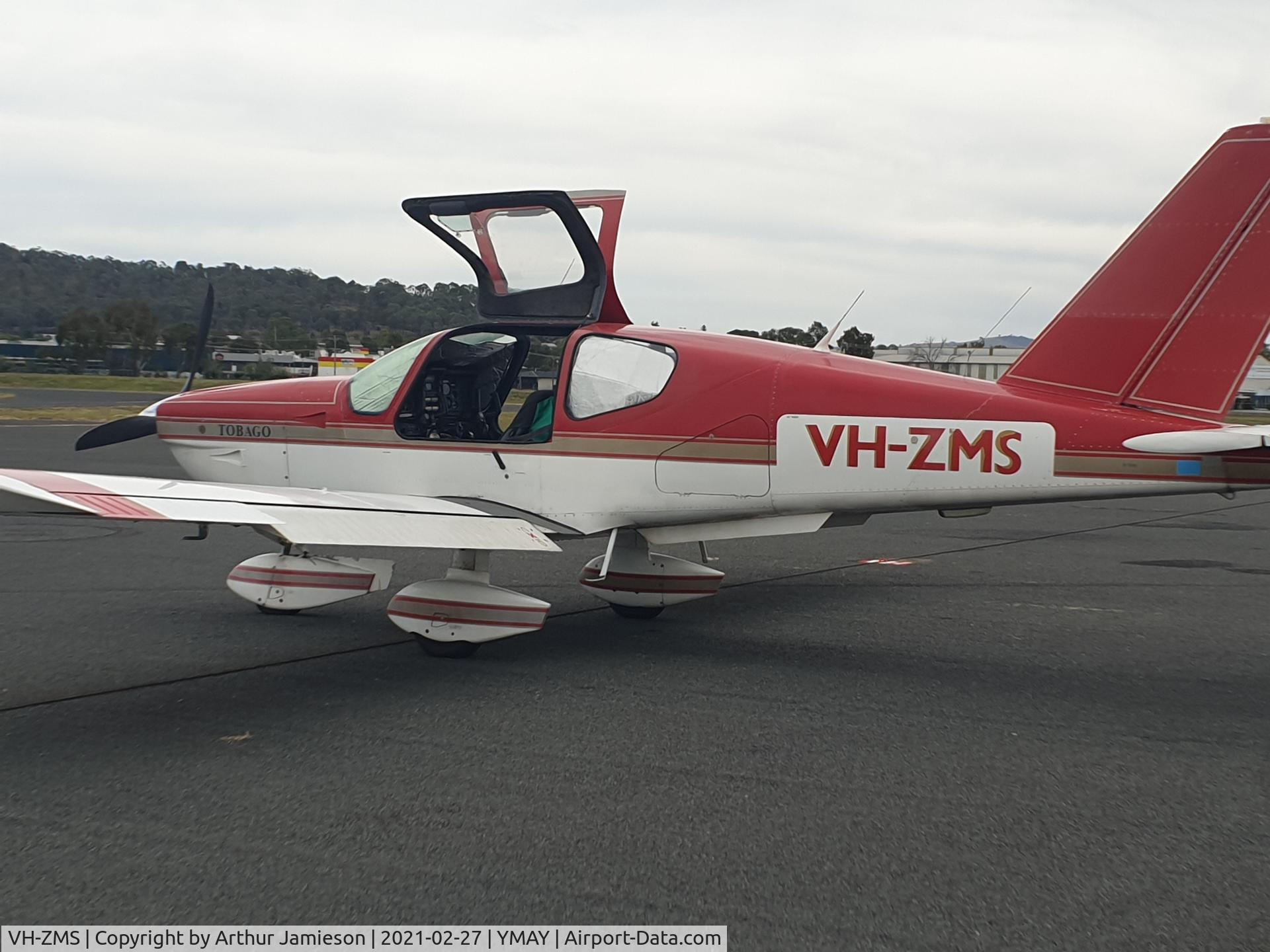 VH-ZMS, 1990 Socata TB-10 Tobago C/N 1058, VH ZMS