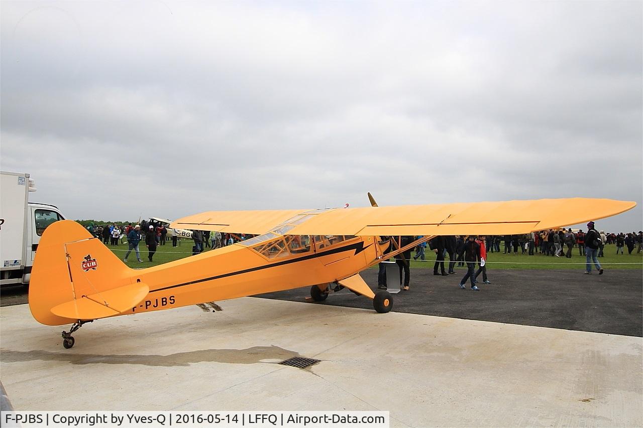 F-PJBS, Wag-Aero Sport Trainer C/N 3303, Wag-Aero Sport Trainer, Static display, La Ferté-Alais airfield (LFFQ) Airshow 2016