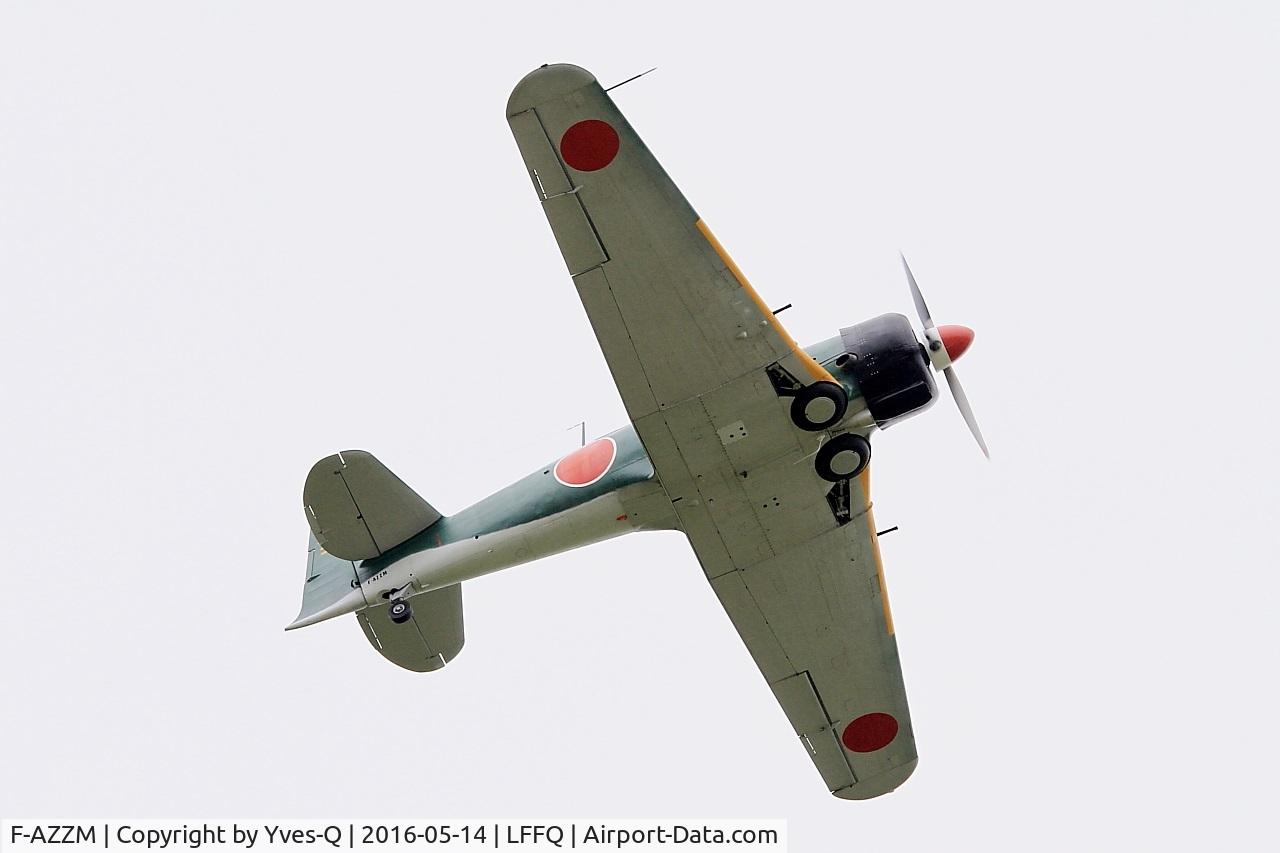 F-AZZM, 2000 North American AT-6B Texan C/N SA-32, North American AT-6B Texan, On display, La Ferté-Alais airfield (LFFQ) Air show 2016