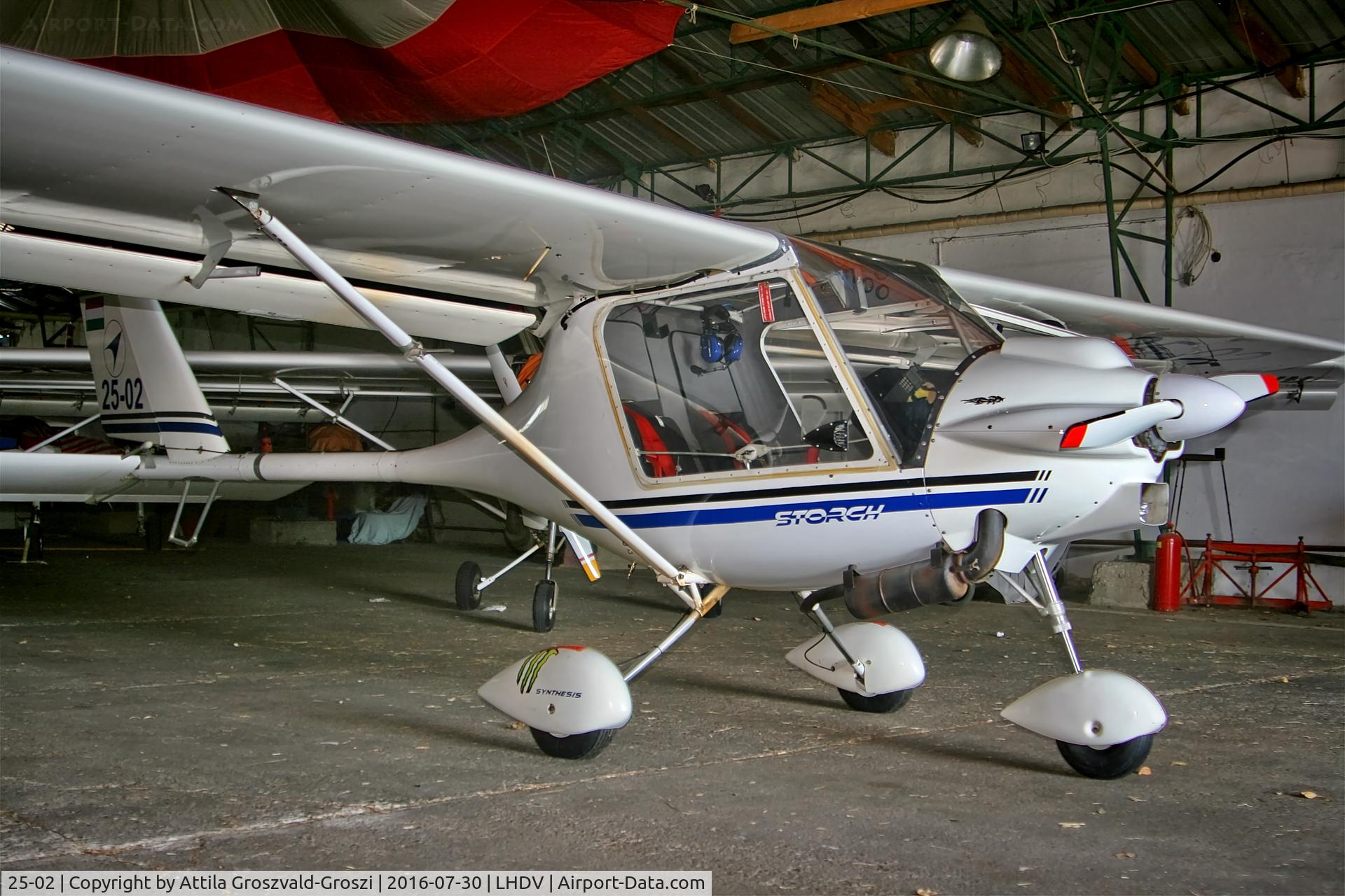 25-02, 1993 Fly Synthesis Storch CL C/N 18, LHDV - Dunaújváros-Kisapostag Airport, Hungary