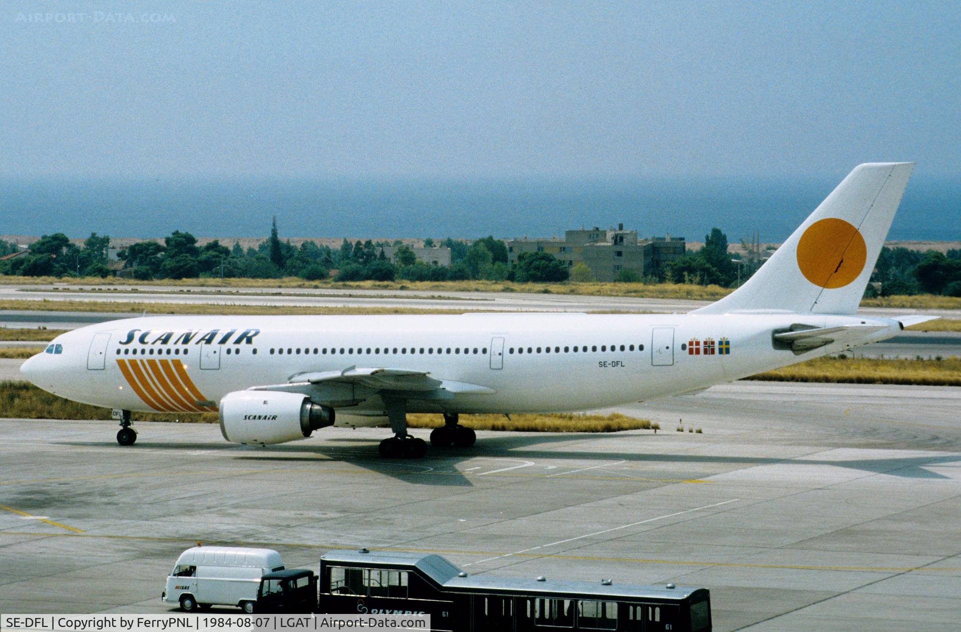 SE-DFL, 1980 Airbus A300B4-120 C/N 128, Scanair A300