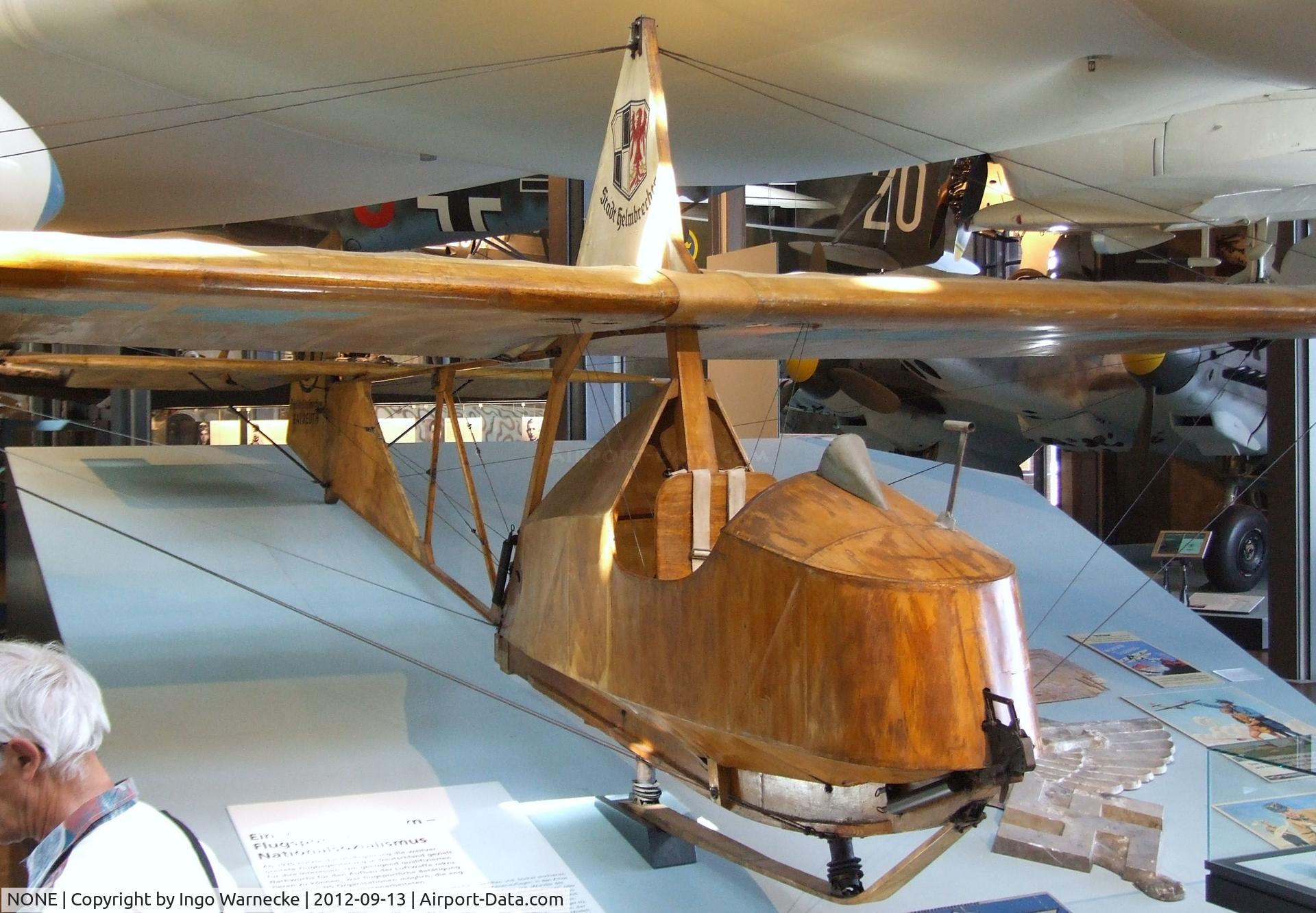 NONE, Schneider DFS 108-14 SG-38 Schulgleiter C/N unknown, Schneider DFS 108-14 SG-38 Schulgleiter at the DTM (Deutsches Technikmuseum), Berlin