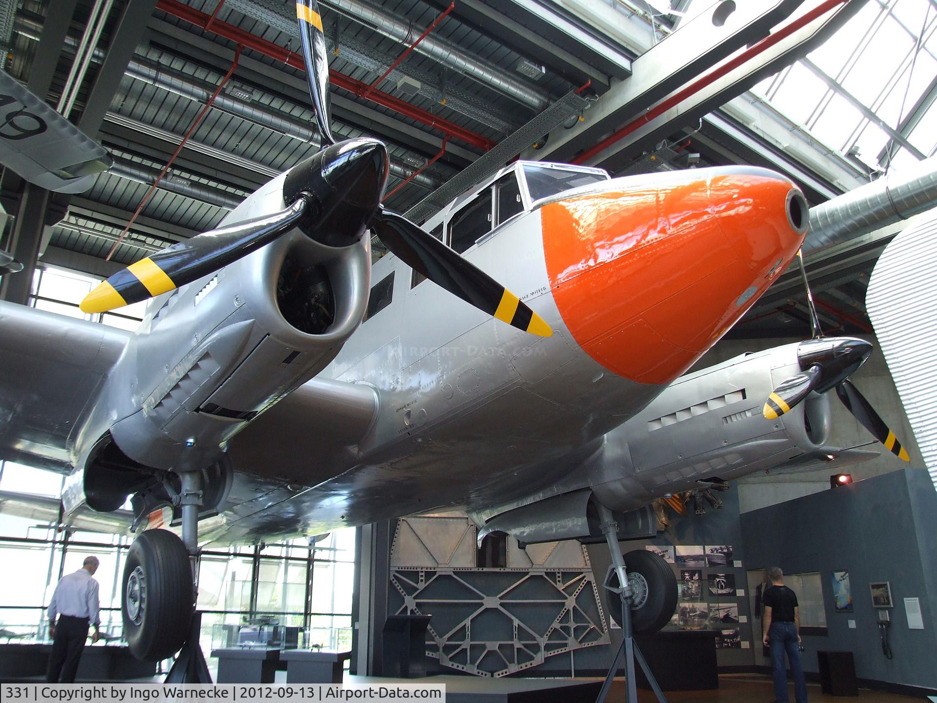 331, Nord NC-702 Martinet C/N 331, SNCAC Nord NC.702 Martinet (Siebel Si 204A built after WW II in France with Renault 12S engines) at the DTM (Deutsches Technikmuseum), Berlin