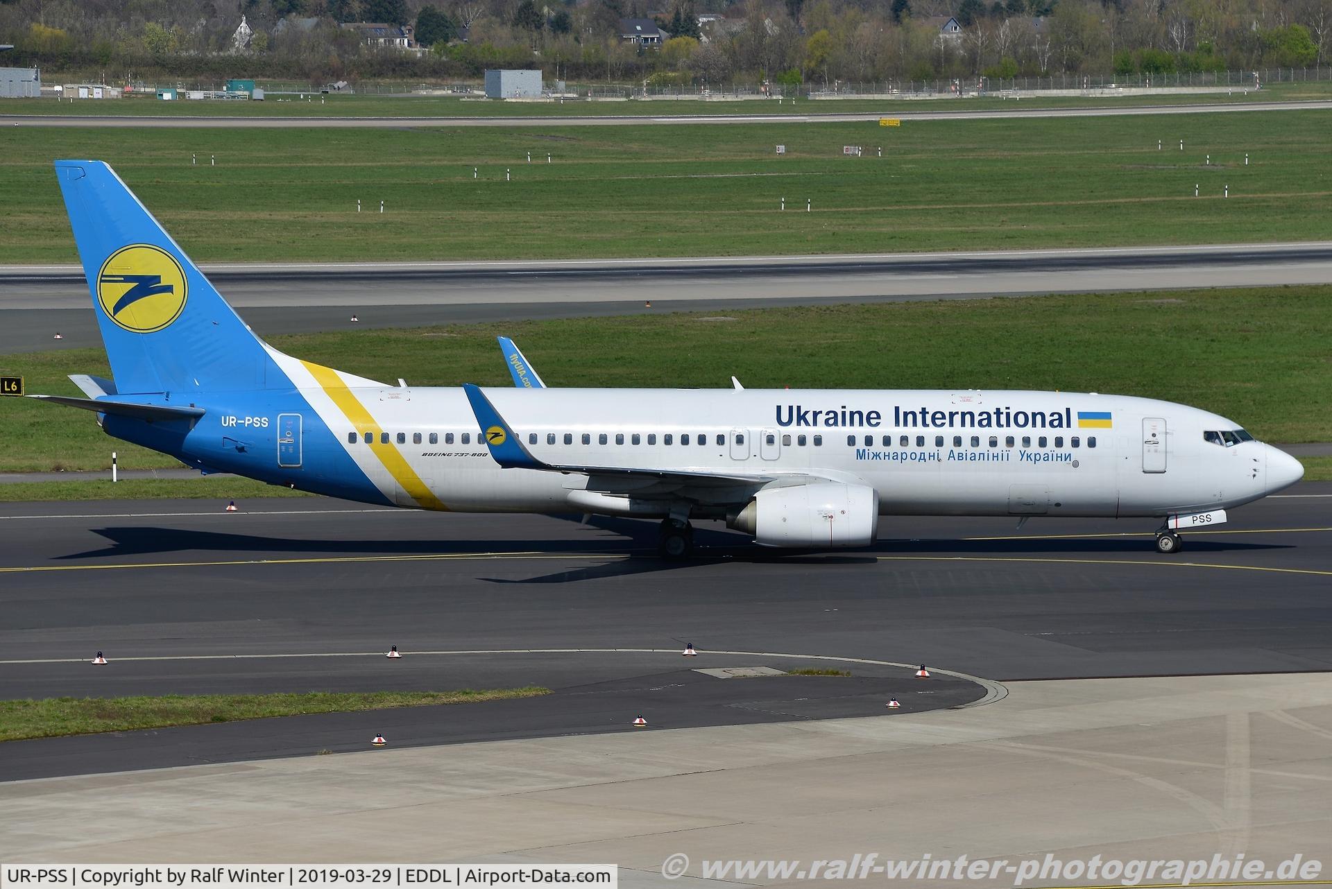 UR-PSS, 2009 Boeing 737-8AS C/N 35005, Boeing 737-8AS(W) - PS AUI Ukraine International Airlines - 35005 - UR-PSS - 29.03.2019 - DUS