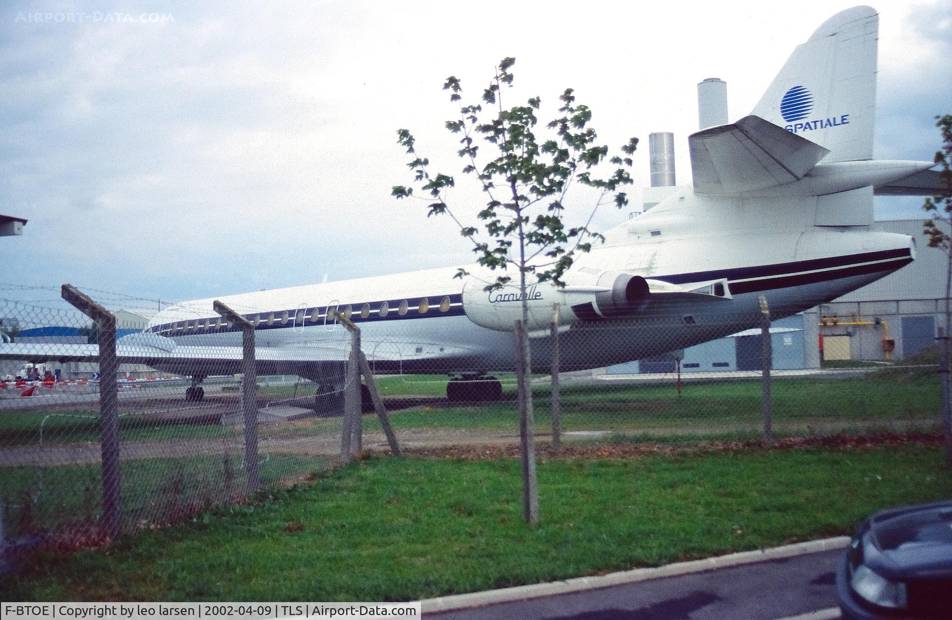 F-BTOE, 1973 Sud Aviation SE-210 Caravelle 12 C/N 280, Toulouse 9.4.2002