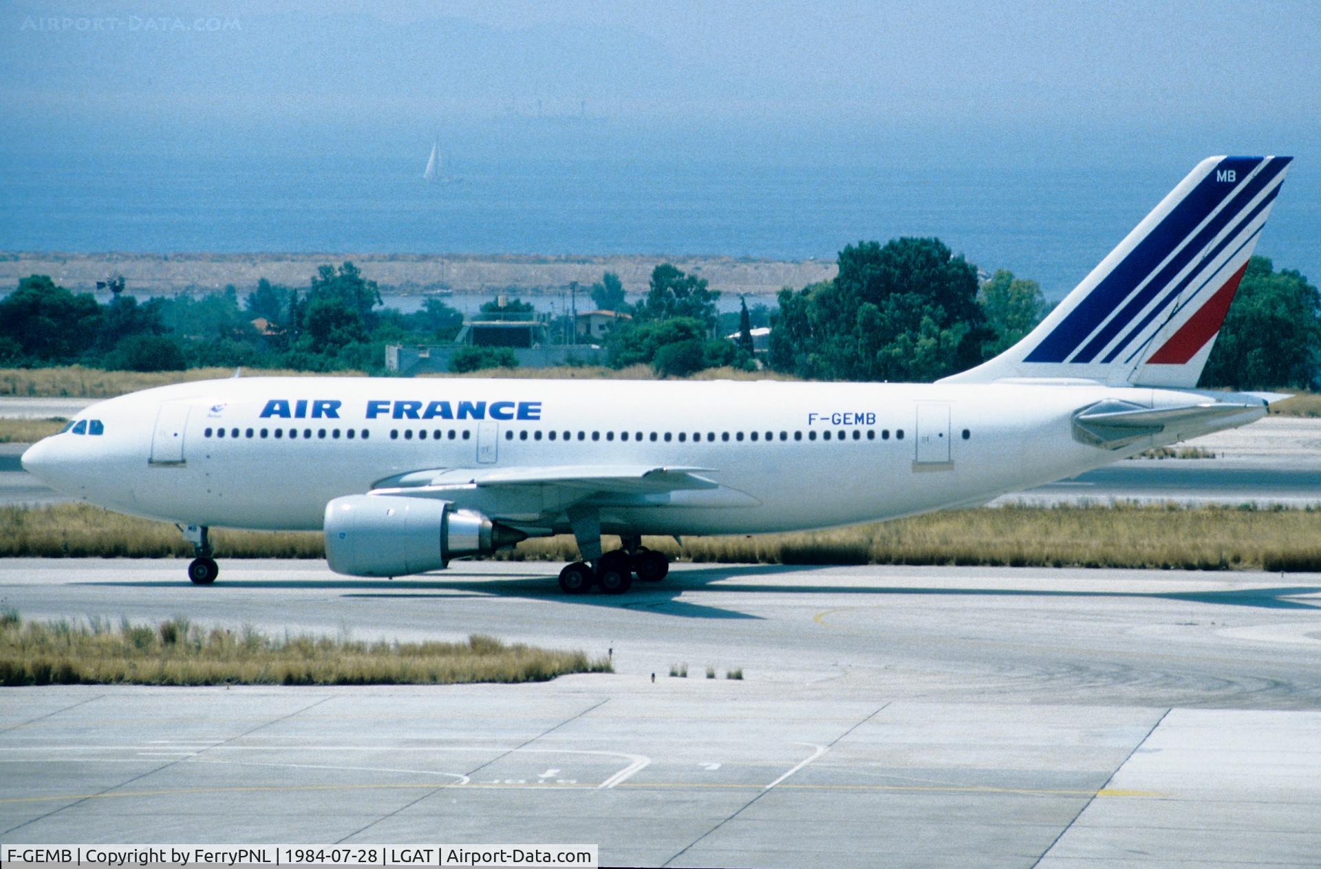 F-GEMB, 1984 Airbus A310-203 C/N 326, Air France A310