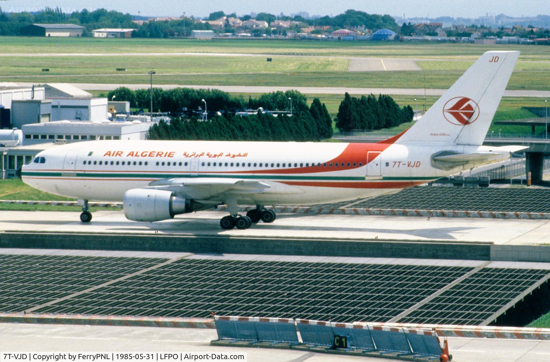 7T-VJD, 1984 Airbus A310-203 C/N 293, Air Algerie A310