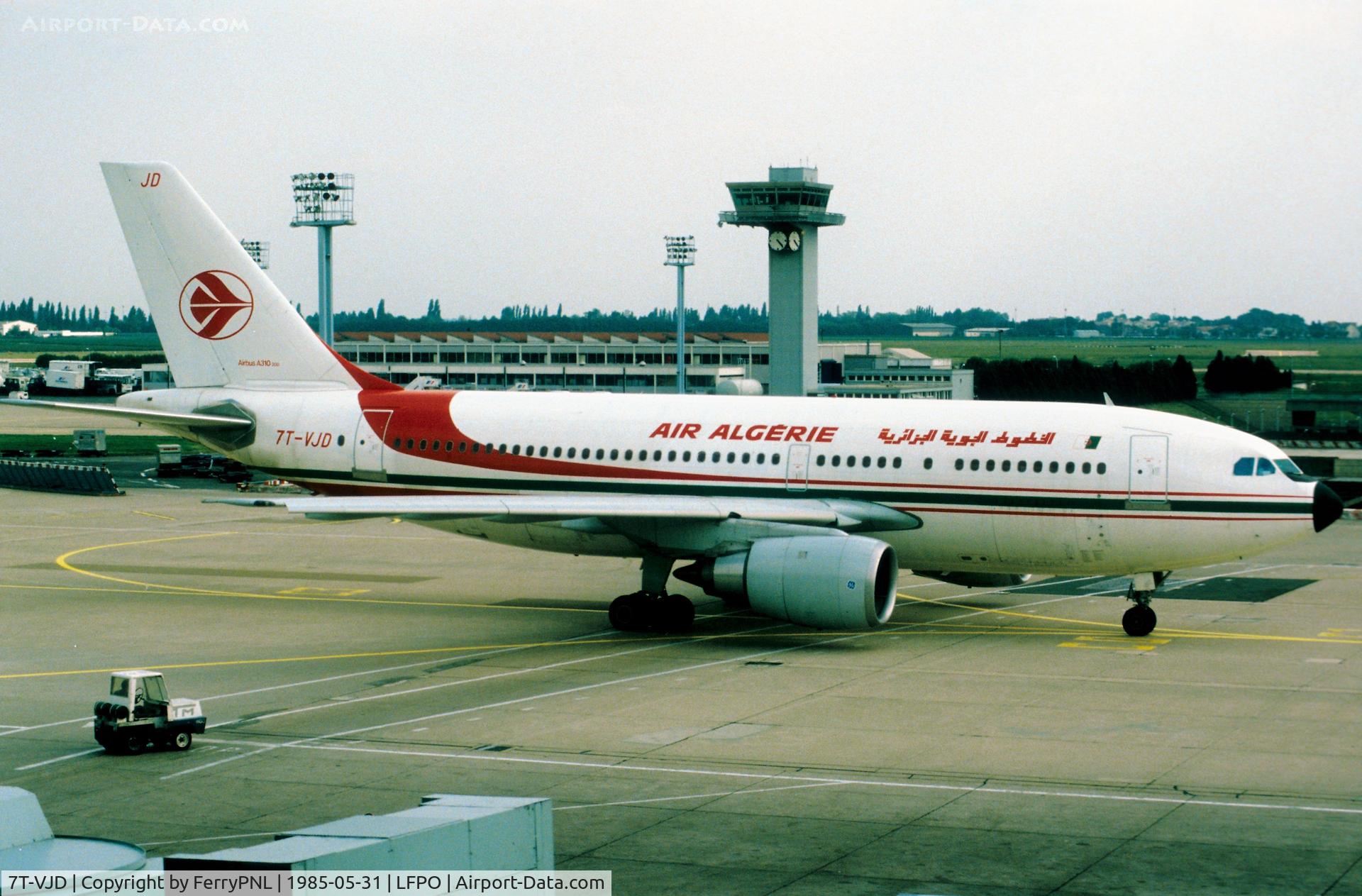 7T-VJD, 1984 Airbus A310-203 C/N 293, Air Algerie A310