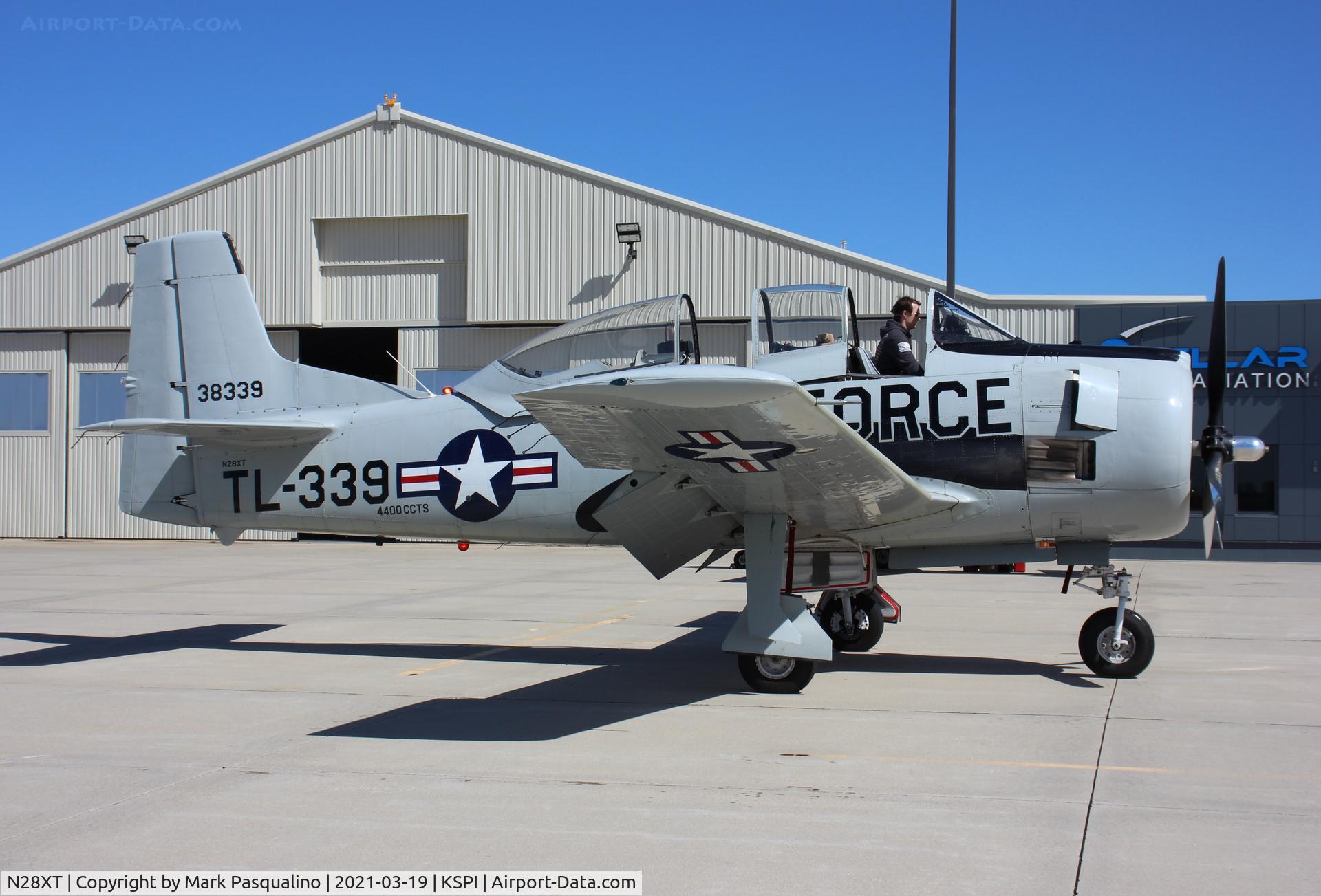 N28XT, 1958 North American T-28B Trojan C/N 200-410 (138339), North American T-28B