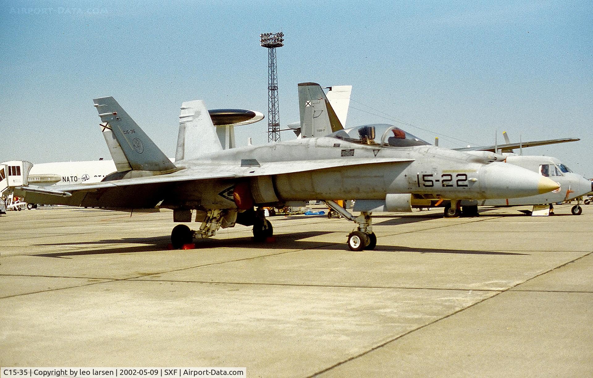 C15-35, McDonnell Douglas EF-18A Hornet C/N 0642/A532, Berlin ILA 9.5.2002