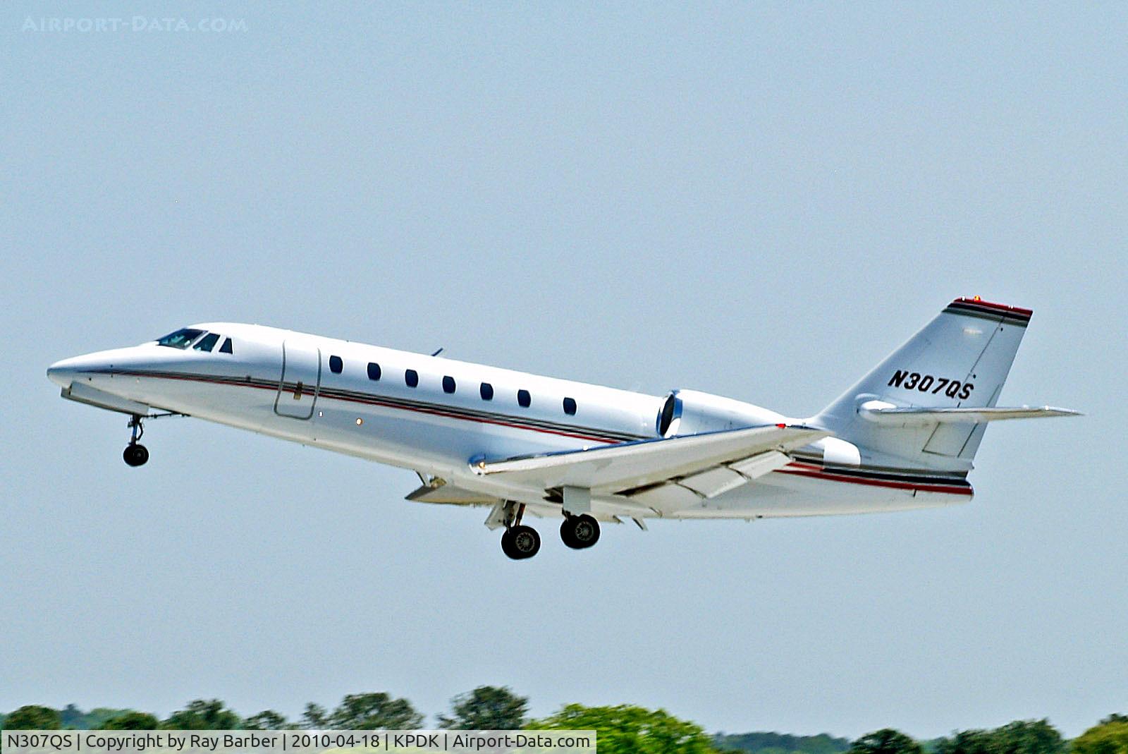 N307QS, 2007 Cessna 680 Citation Sovereign C/N 680-0130, N307QS   Cessna Citation Sovereign [680-0130] (NetJets) Atlanta-Dekalb Peachtree~N 18/04/2010