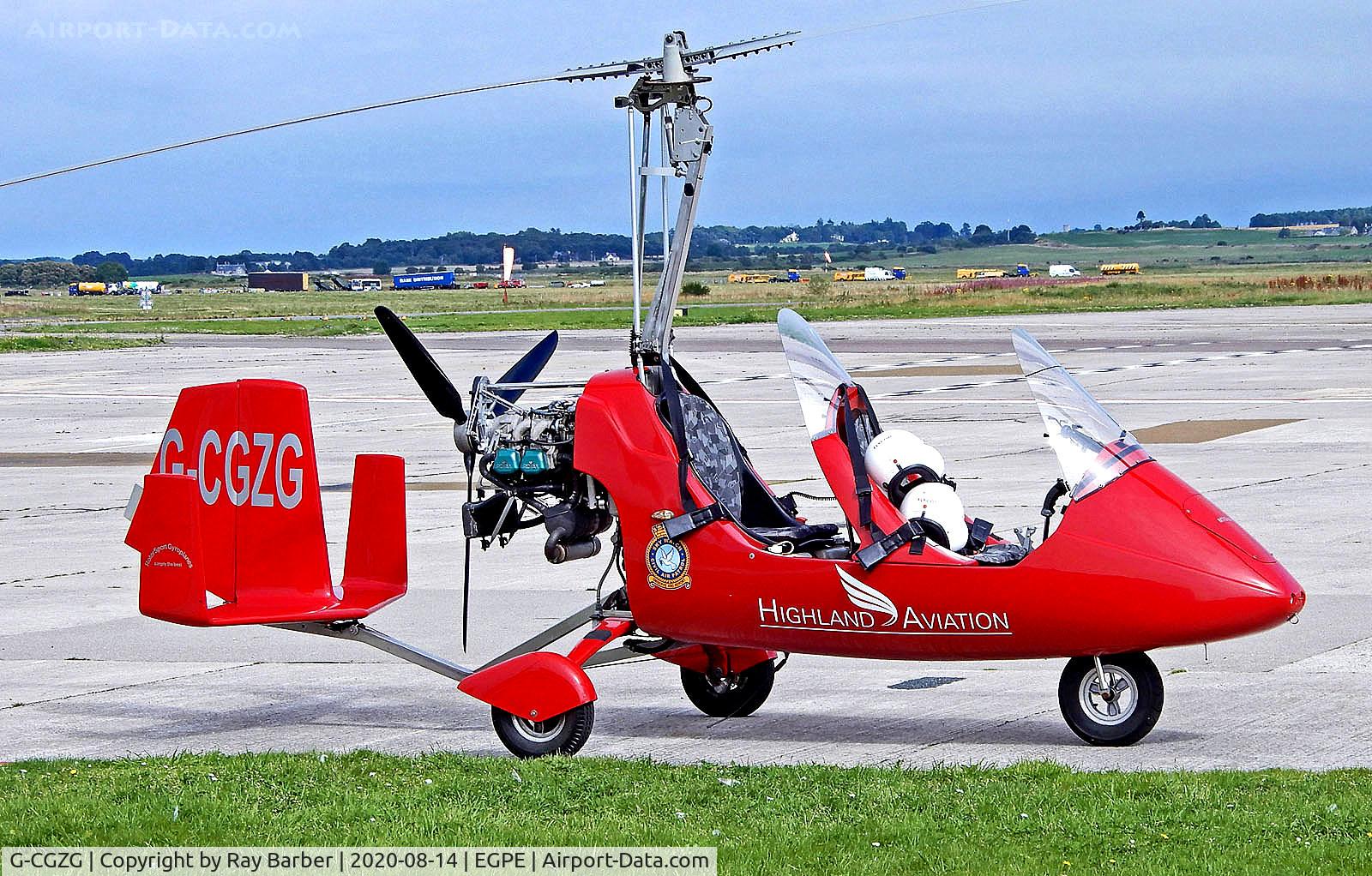 G-CGZG, 2011 Rotorsport UK MTOsport C/N RSUK/MTOS/041, G-CGZG   Rotorsport UK MTOsport [RSUK/MTOS/041] (Highland Aviation) Inverness (Dalcross)~G 14/08/2020