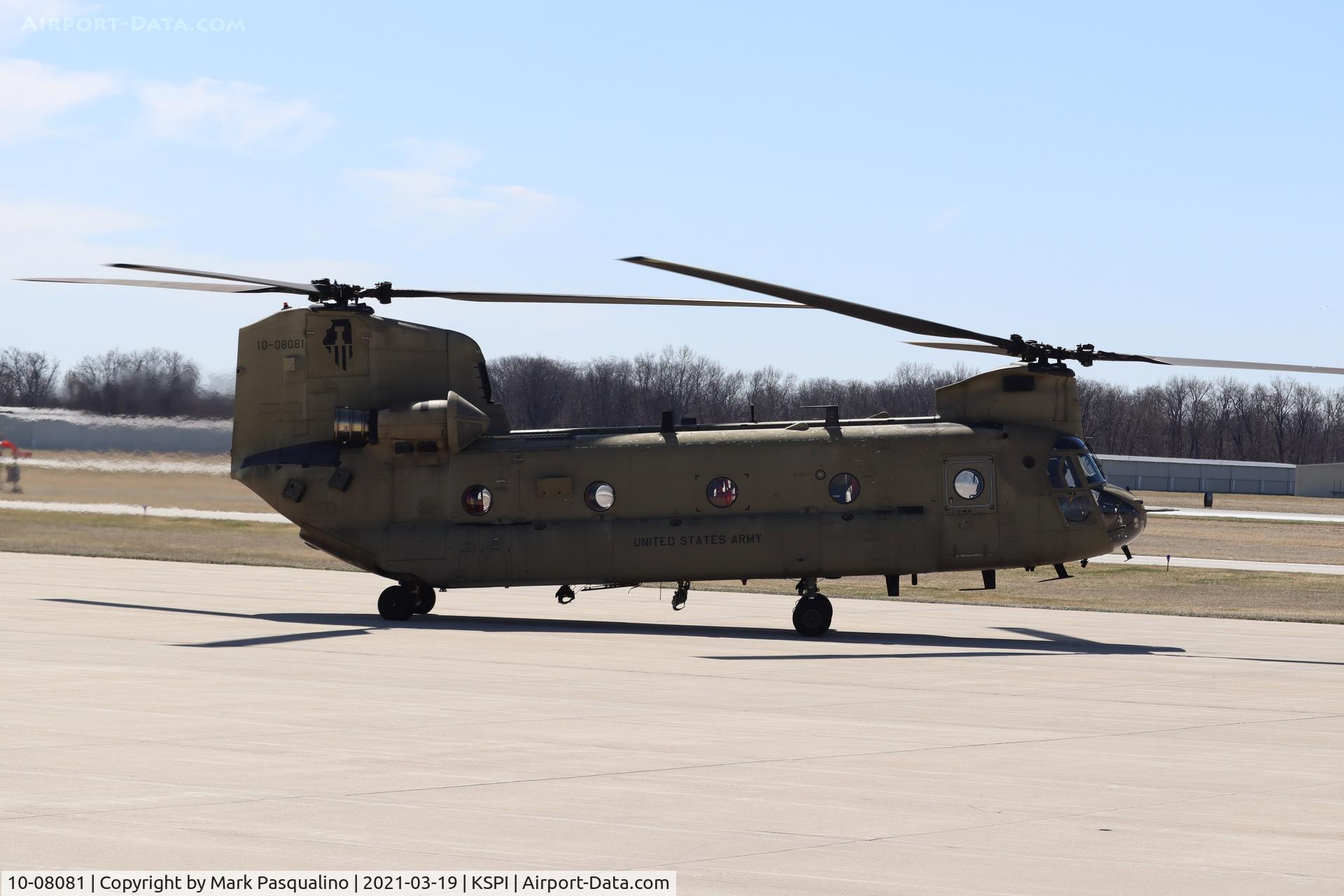 10-08081, 1967 Boeing CH-47F C/N M8081, Boeing CH-47F