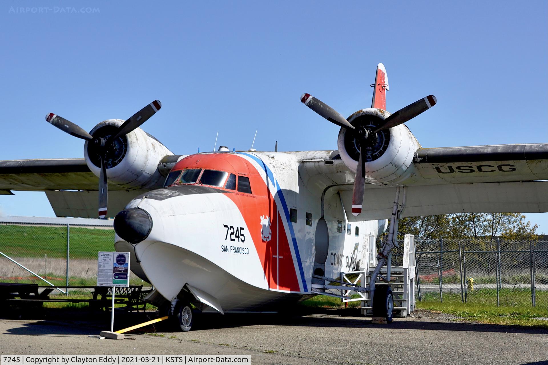 7245, 1951 Grumman UF-1G (HU-16B) Albatross C/N G-334, Pacific Coast Air Museum Charles M. Schulz Sonoma County Airport 2021.