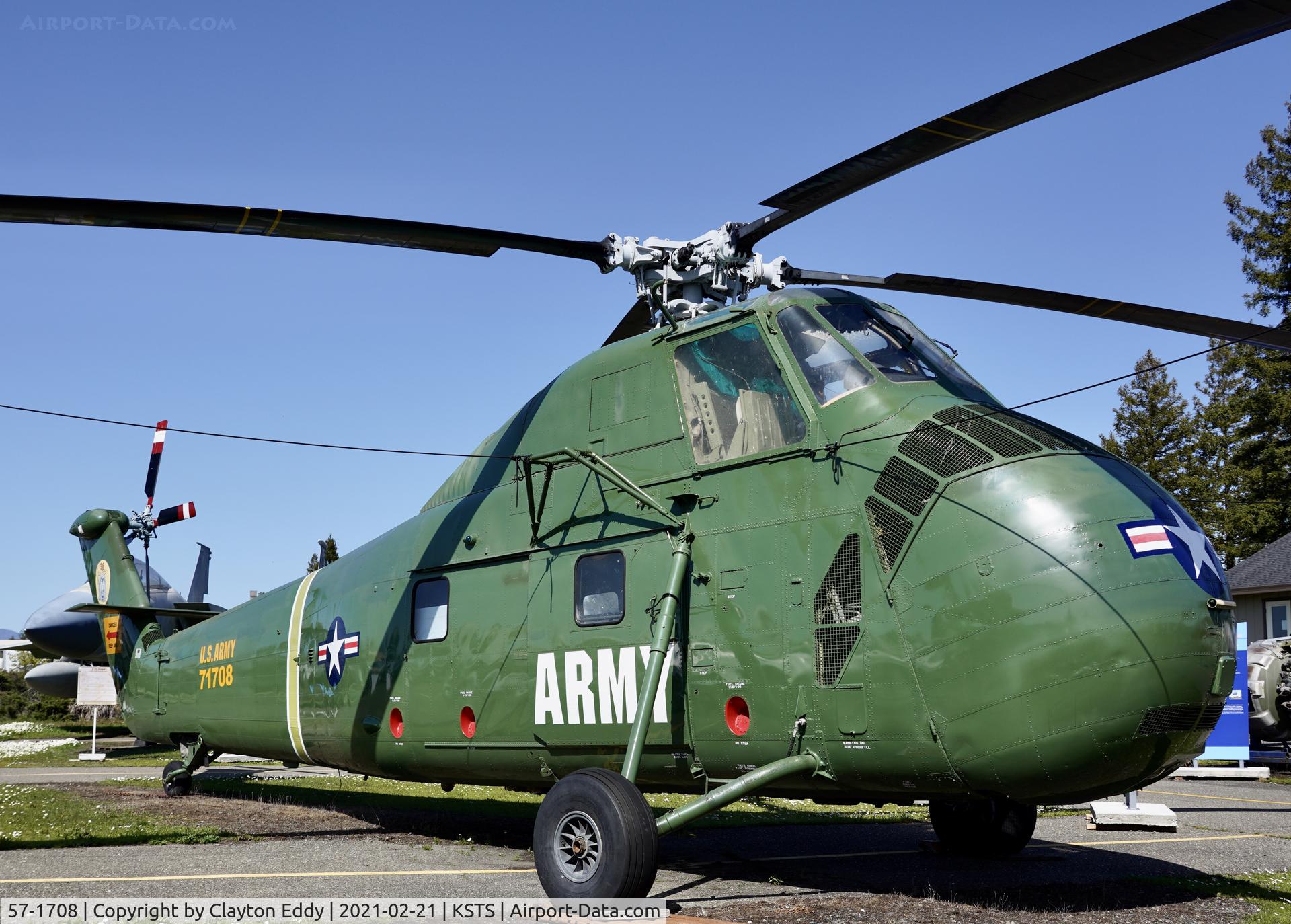 57-1708, 1957 Sikorsky CH-34C Choctaw C/N 58-868, Pacific Coast Air Museum Charles H. Schulz Sonoma County Airport 2021.