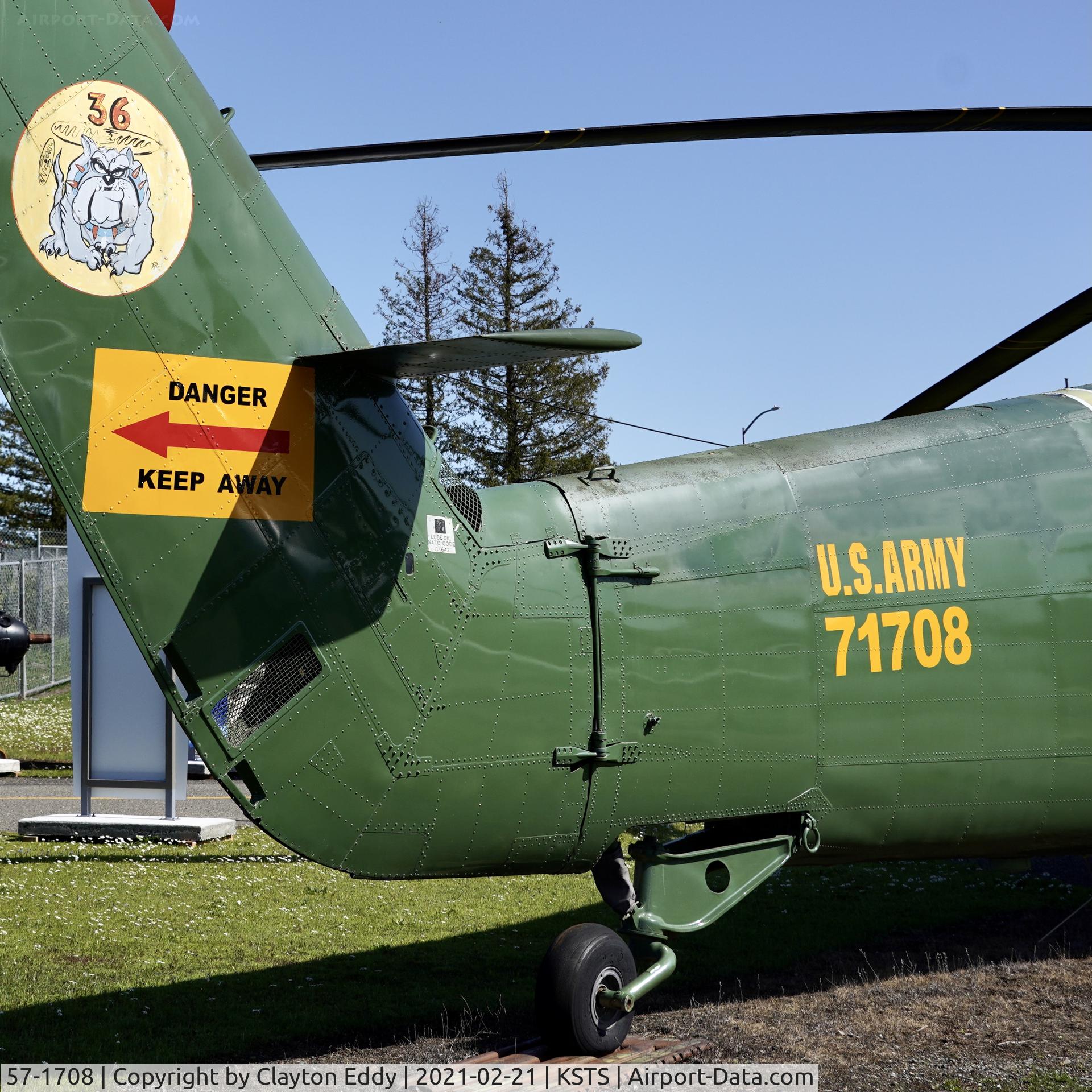 57-1708, 1957 Sikorsky CH-34C Choctaw C/N 58-868, Pacific Coast Air Museum Charles H. Schulz Sonoma County Airport 2021.