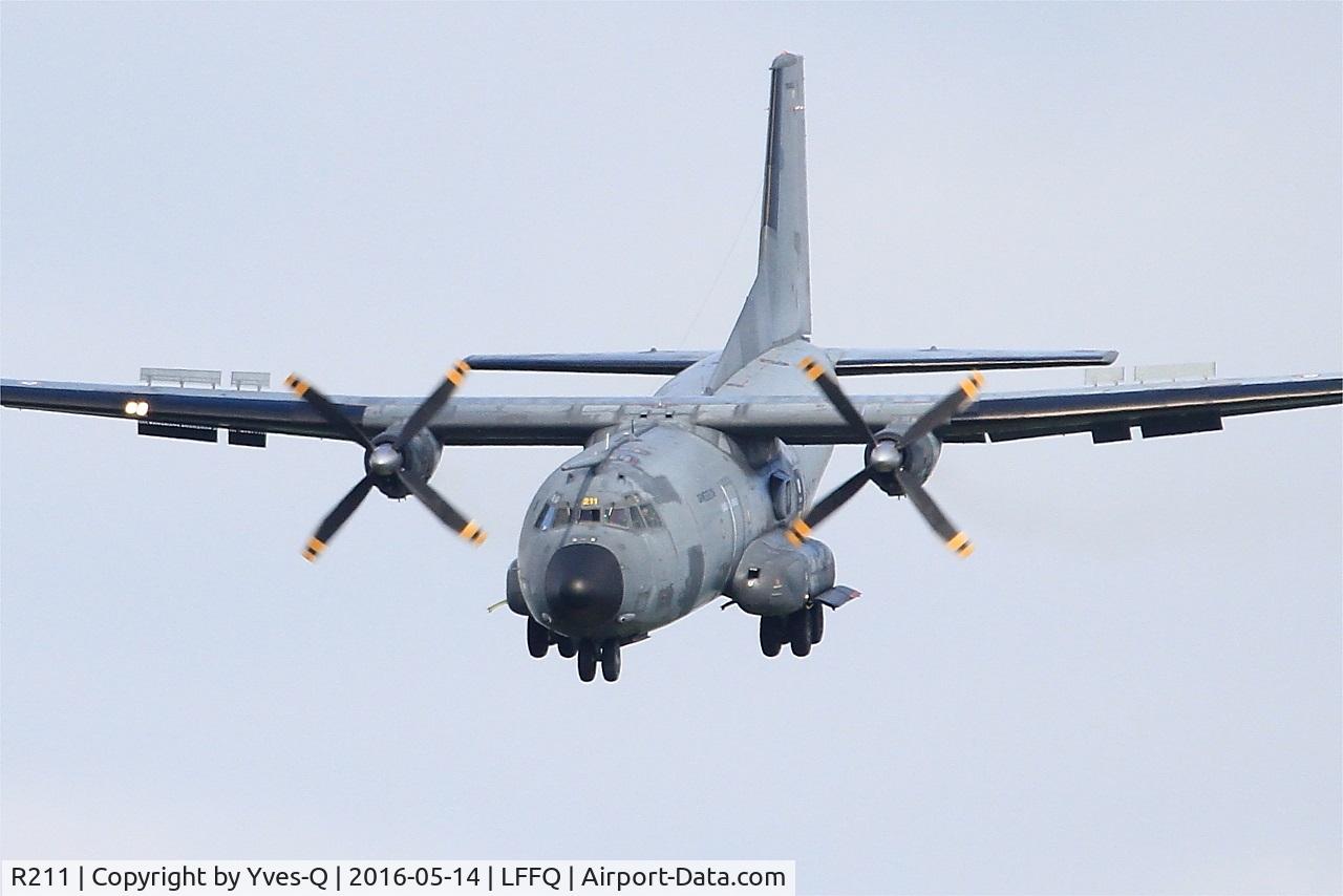 R211, Transall C-160R C/N 214, Transall C-160R, On display, La Ferté-Alais airfield (LFFQ) Air show 2016