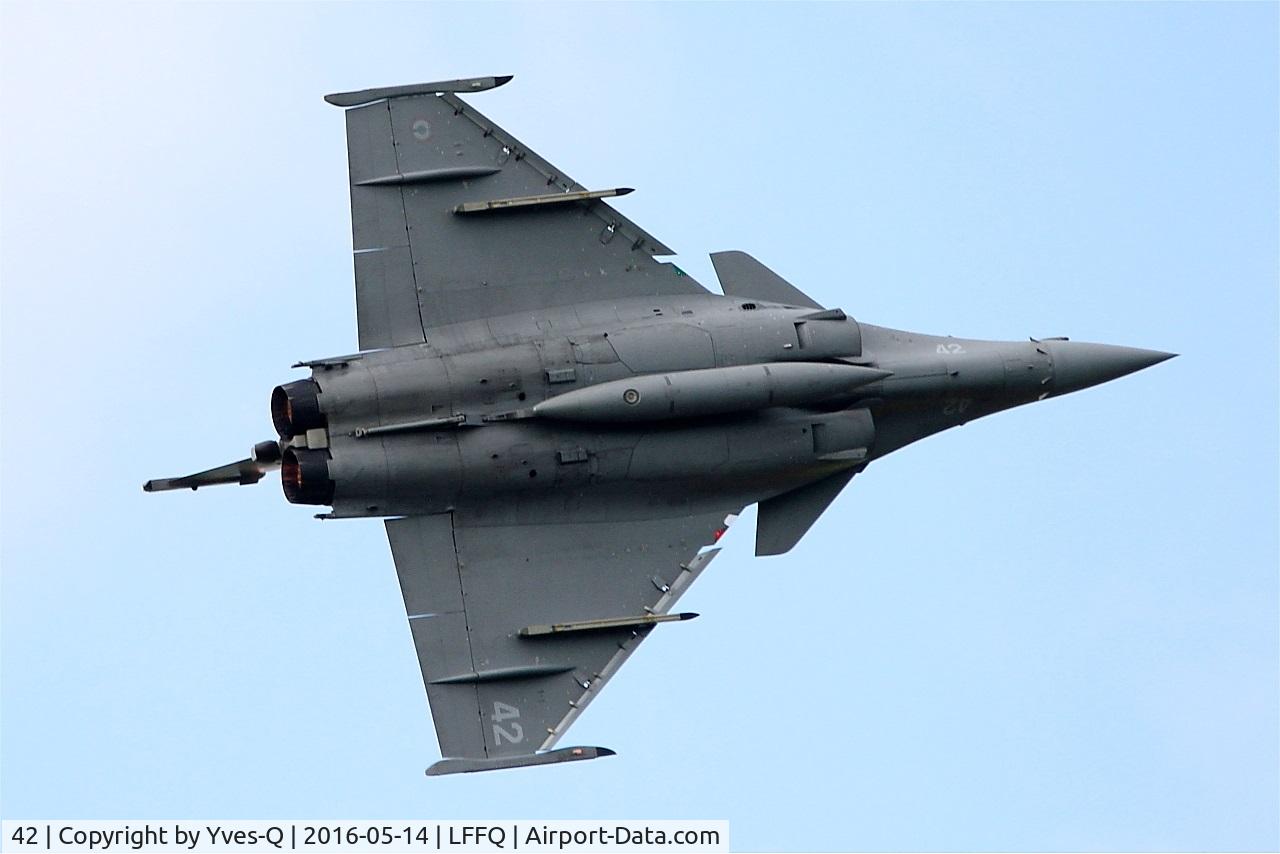 42, 2015 Dassault Rafale M C/N 42, Dassault Rafale M, On display, La Ferté-Alais airfield (LFFQ) Air show 2016