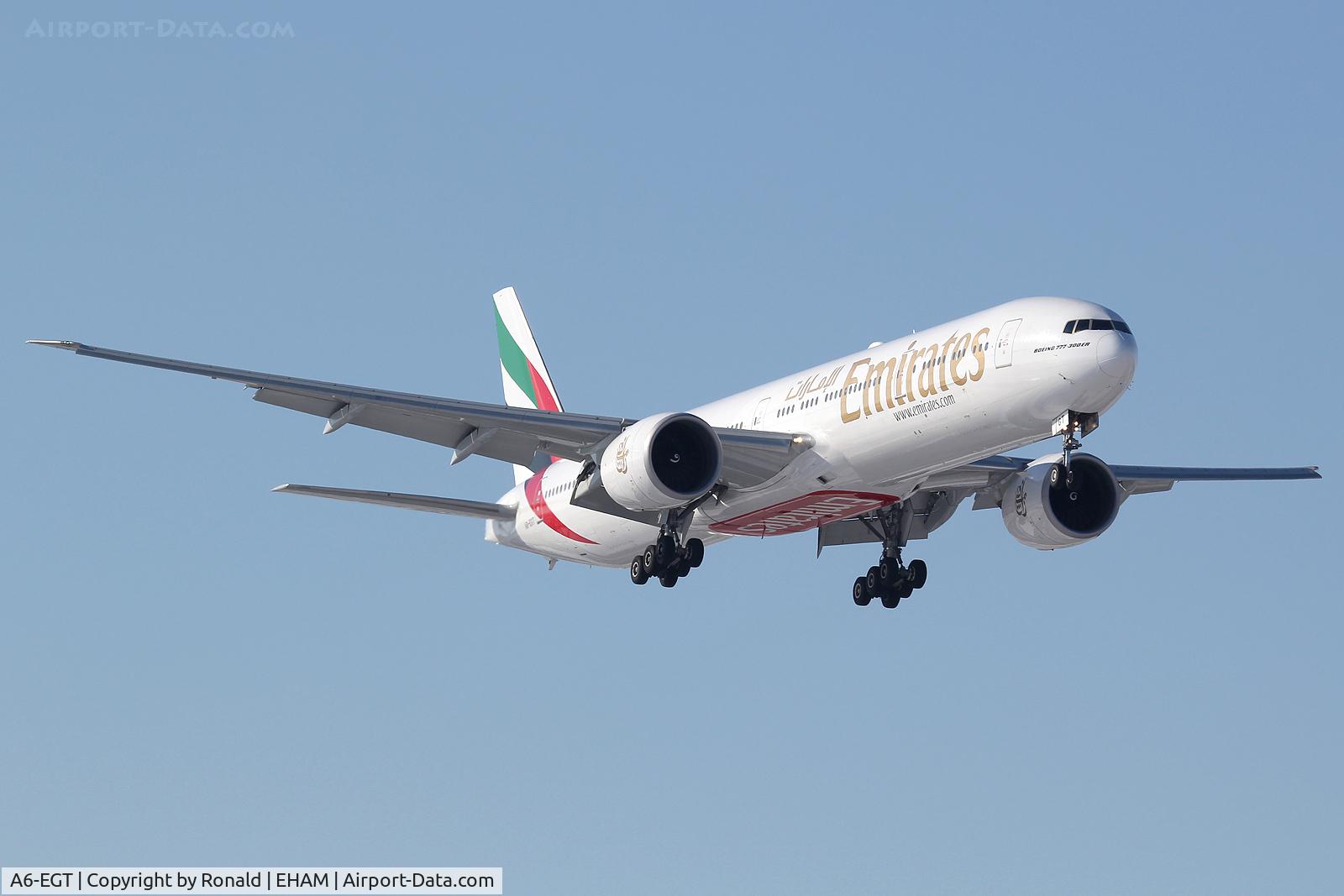 A6-EGT, 2012 Boeing 777-31H/ER C/N 35600, at spl