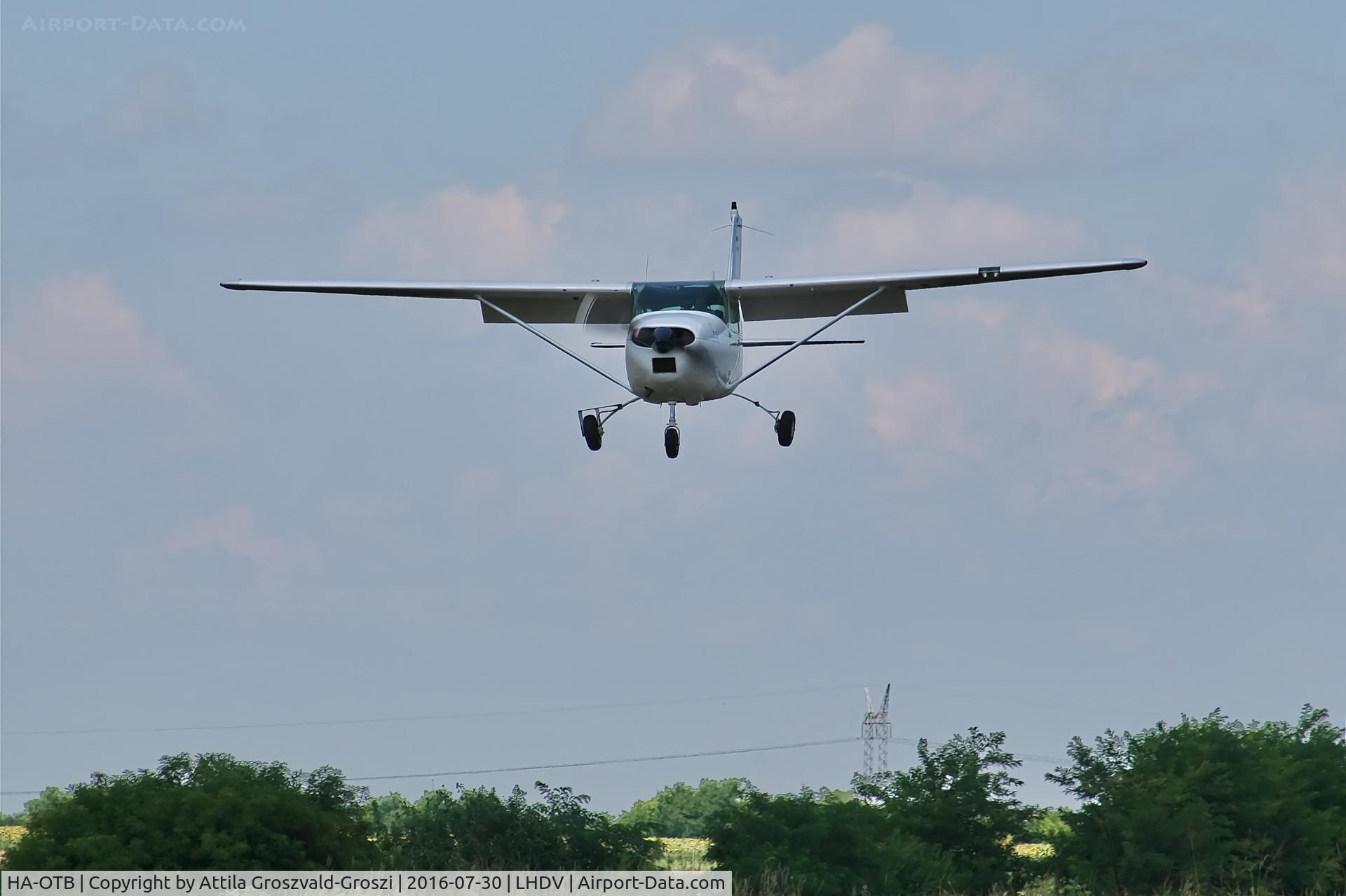 HA-OTB, 1963 Cessna 182F Skylane C/N 182-54905, LHDV - Dunaújváros-Kisapostag Airport, Hungary
