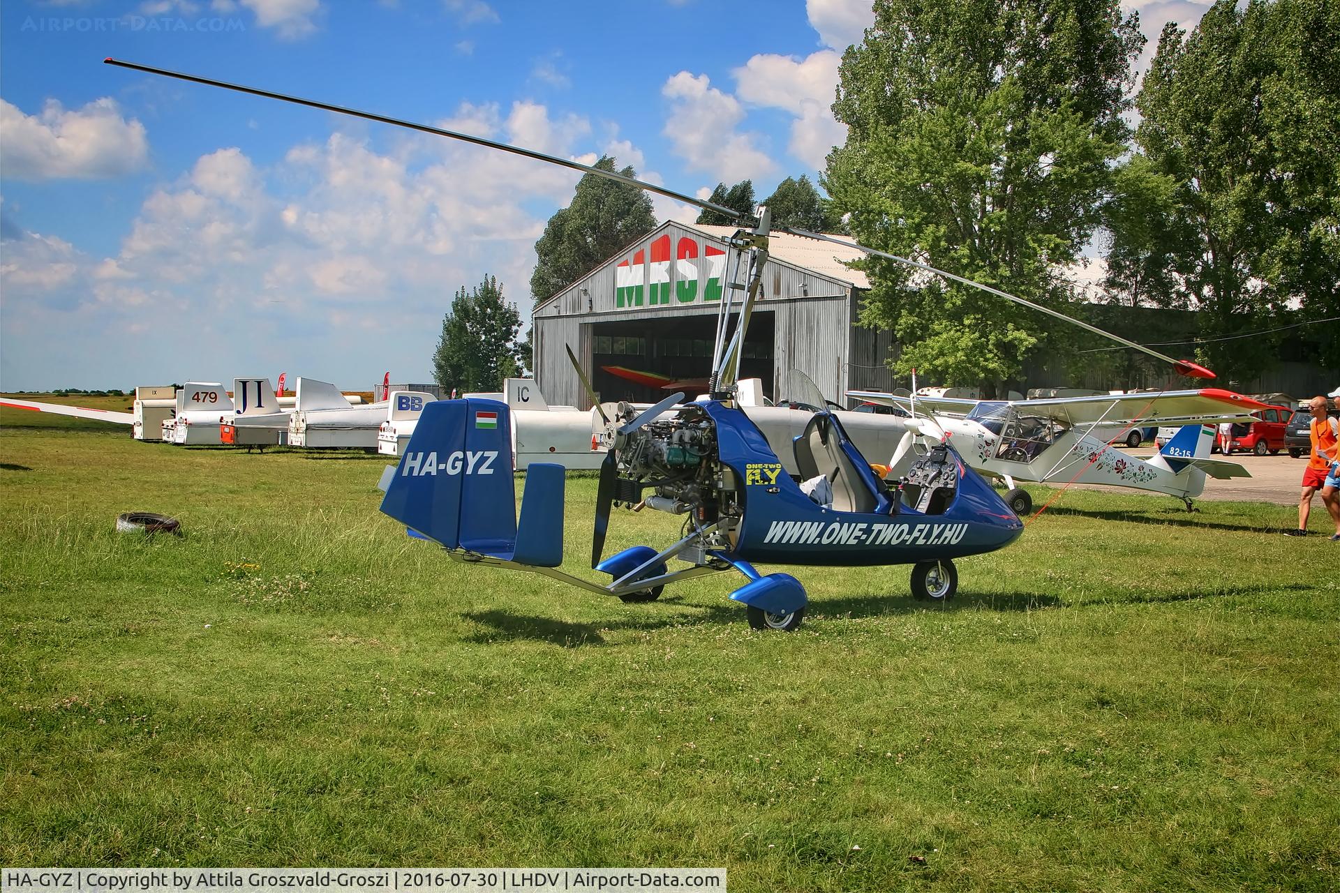 HA-GYZ, 2016 AutoGyro Europe MTOSport C/N M01258, LHDV - Dunaújváros-Kisapostag Airport, Hungary