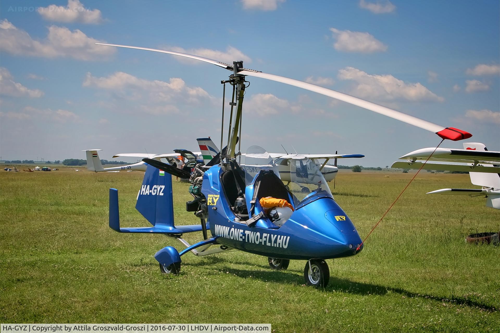 HA-GYZ, 2016 AutoGyro Europe MTOSport C/N M01258, LHDV - Dunaújváros-Kisapostag Airport, Hungary