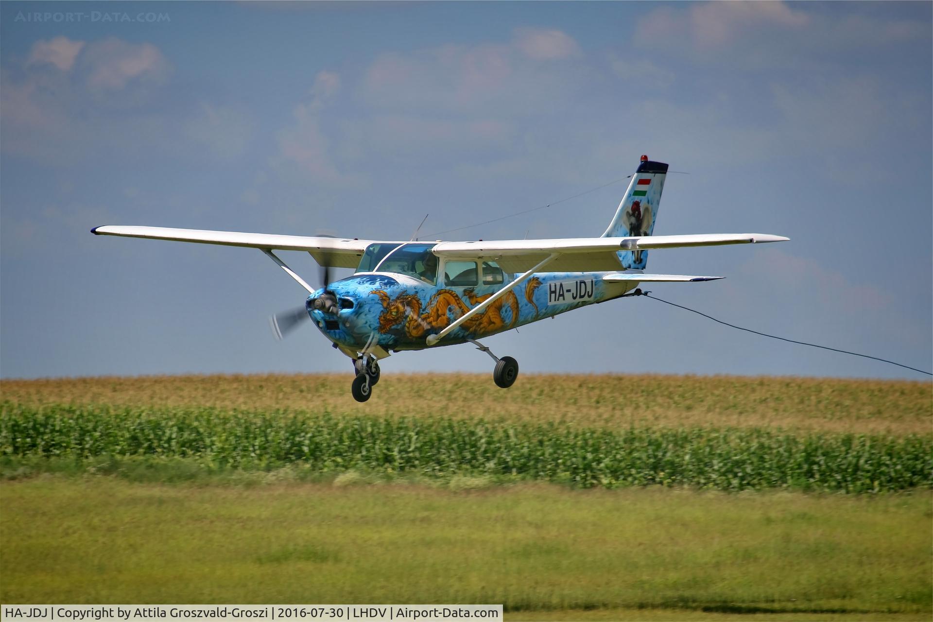 HA-JDJ, 1962 Cessna 182E Skylane Skylane C/N 18254279, LHDV - Dunaújváros-Kisapostag Airport, Hungary