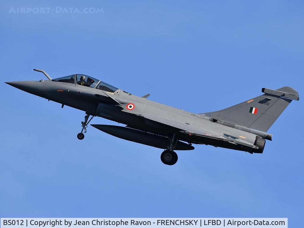 BS012, 2020 Dassault Rafale EH C/N 012, INDIAN AIR FORCE