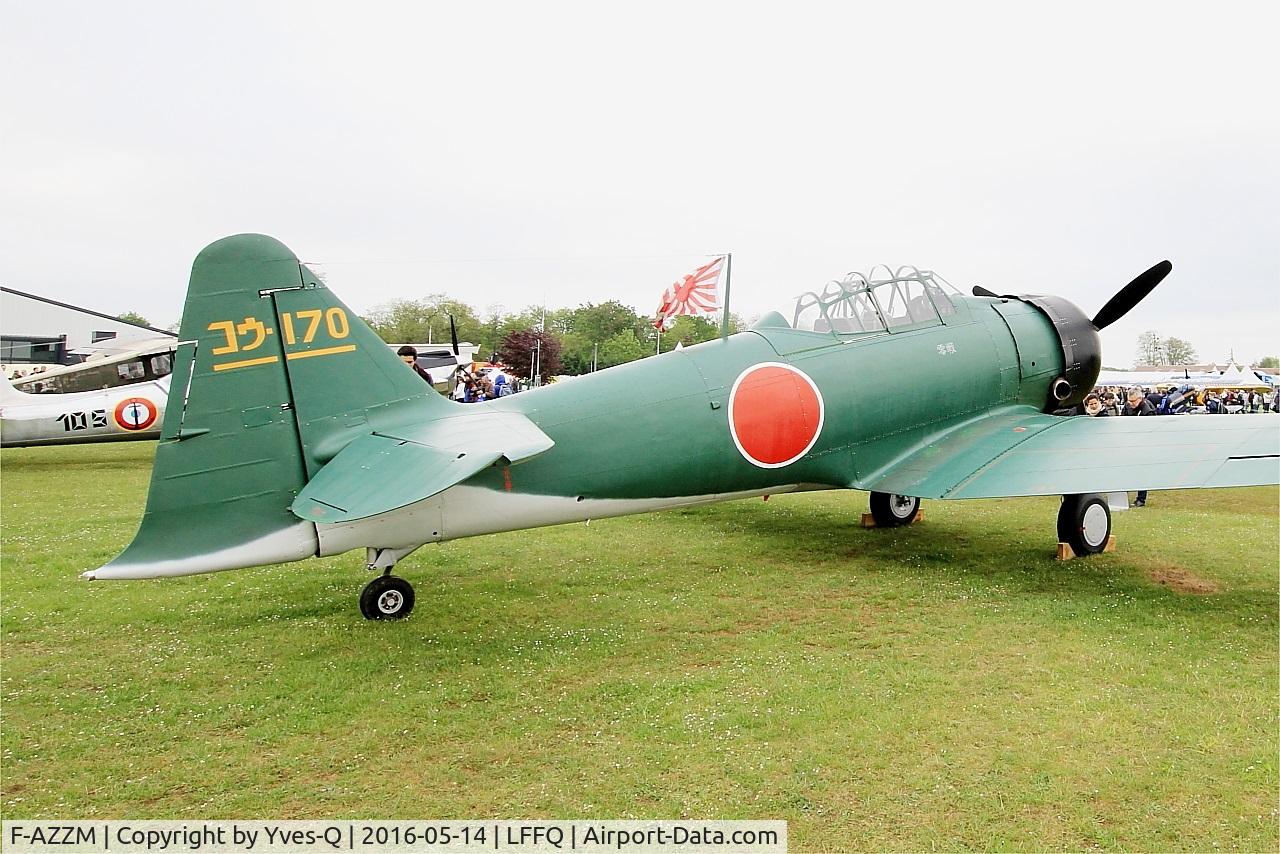 F-AZZM, 2000 North American AT-6B Texan C/N SA-32, North American AT-6B Texan, Static display, La Ferté-Alais airfield (LFFQ) Airshow 2016