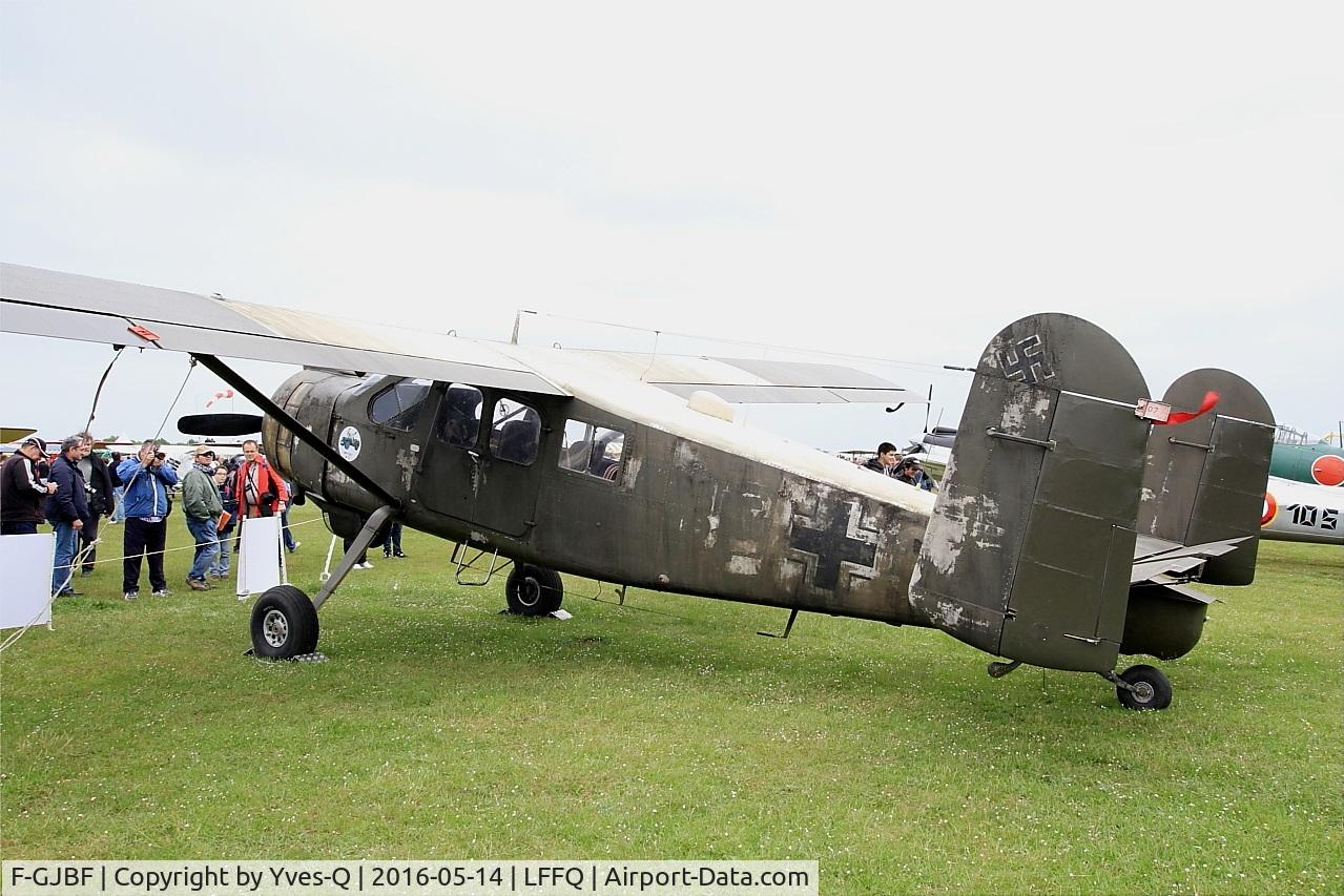 F-GJBF, Max Holste MH-1521C-1 Broussard C/N 13, Max Holste MH-1521C-1 Broussard, Static display, La Ferté-Alais airfield (LFFQ) Air show 2016