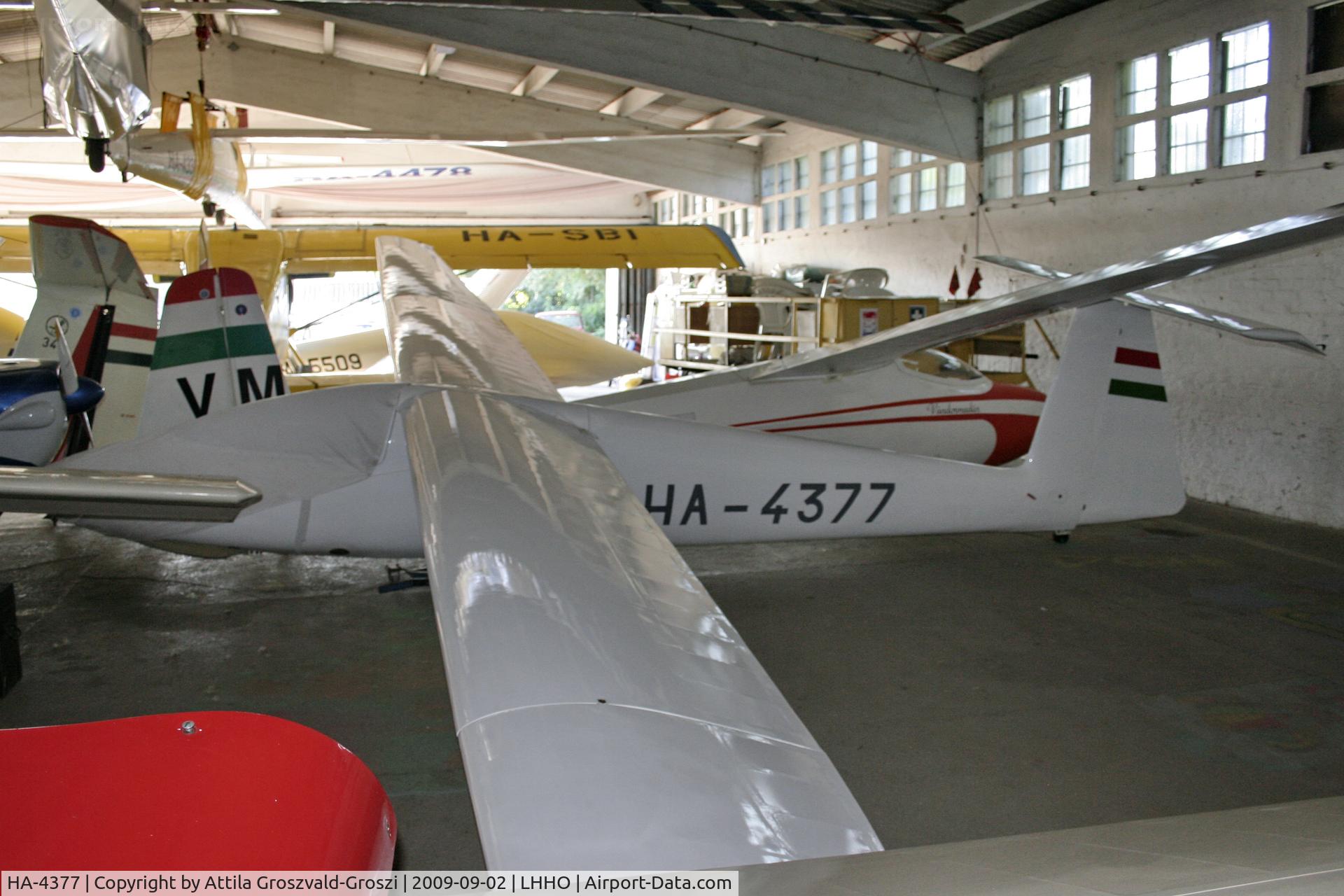 HA-4377, 1977 PZL-Bielsko SZD-30 Pirat C/N S-08.29, LHHO - Hajdúszoboszló Airport, Hungary