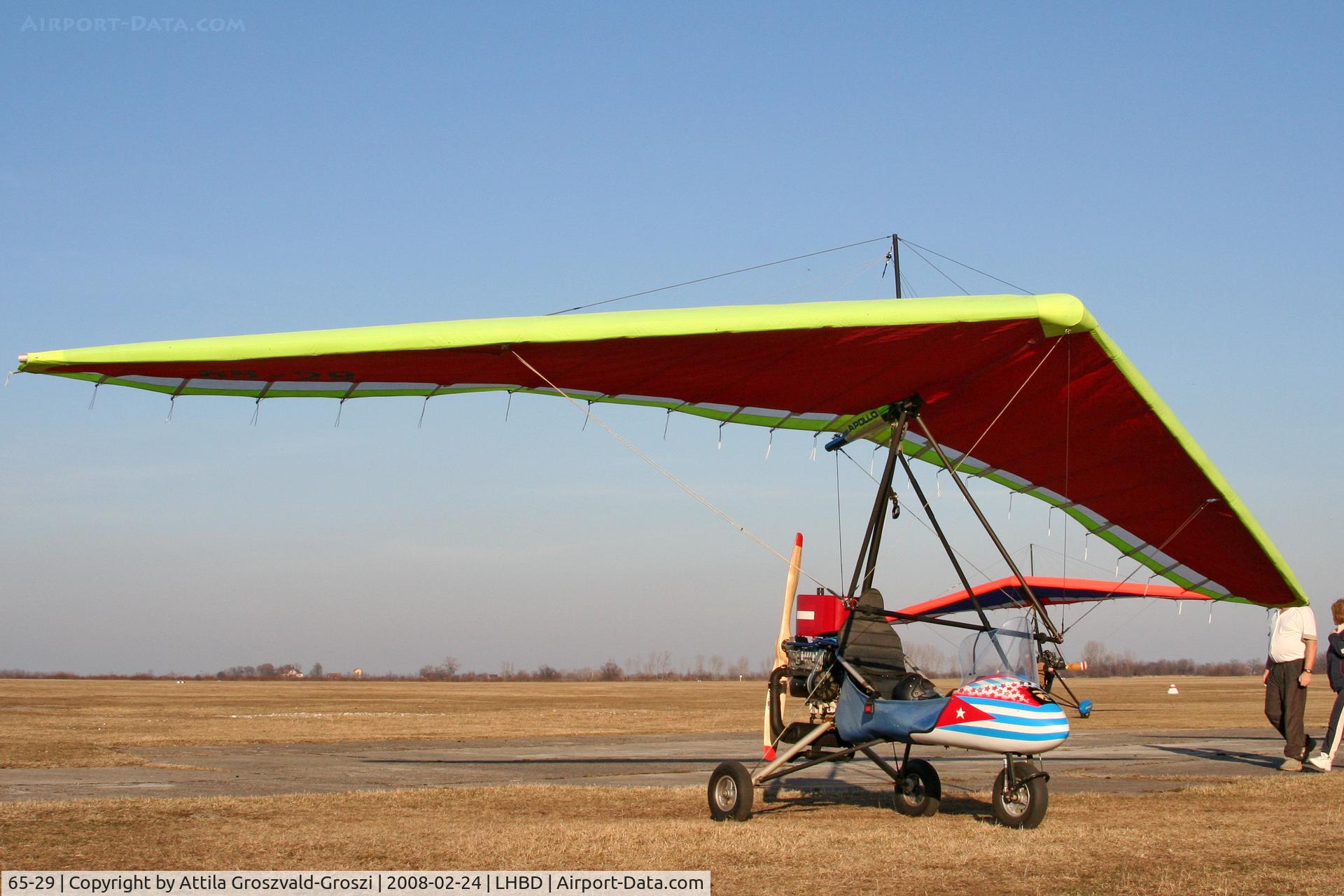 65-29, Apollo Racer GT C/N MZEA 85/91, LHBD - Börgönd Airport, Hungary