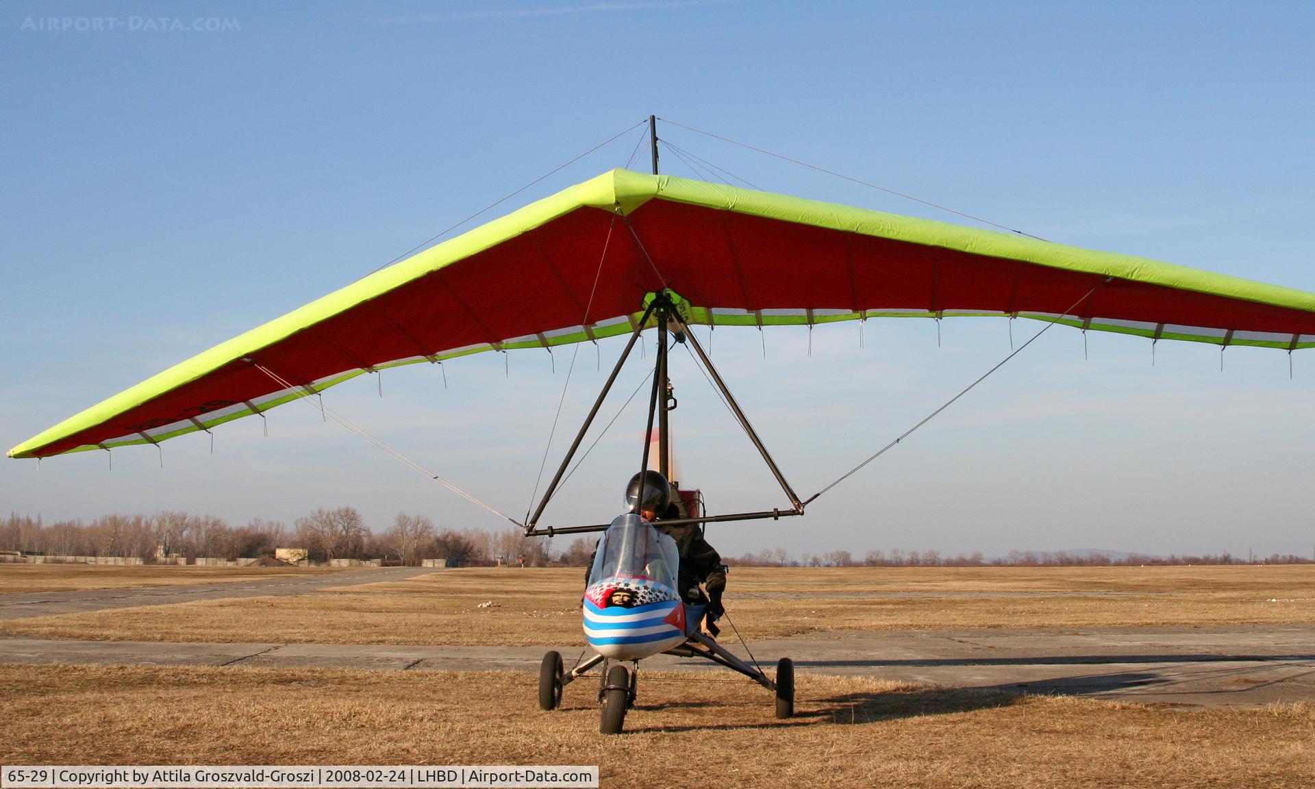 65-29, Apollo Racer GT C/N MZEA 85/91, LHBD - Börgönd Airport, Hungary