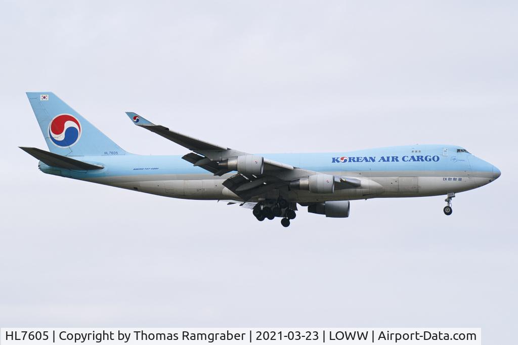 HL7605, 2006 Boeing 747-4B5ERF C/N 35526, Korean Air Cargo Boeing 747-4B5ER(F)