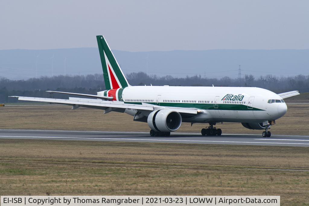 EI-ISB, 2002 Boeing 777-243/ER C/N 32859, Alitalia Boeing 777-200ER