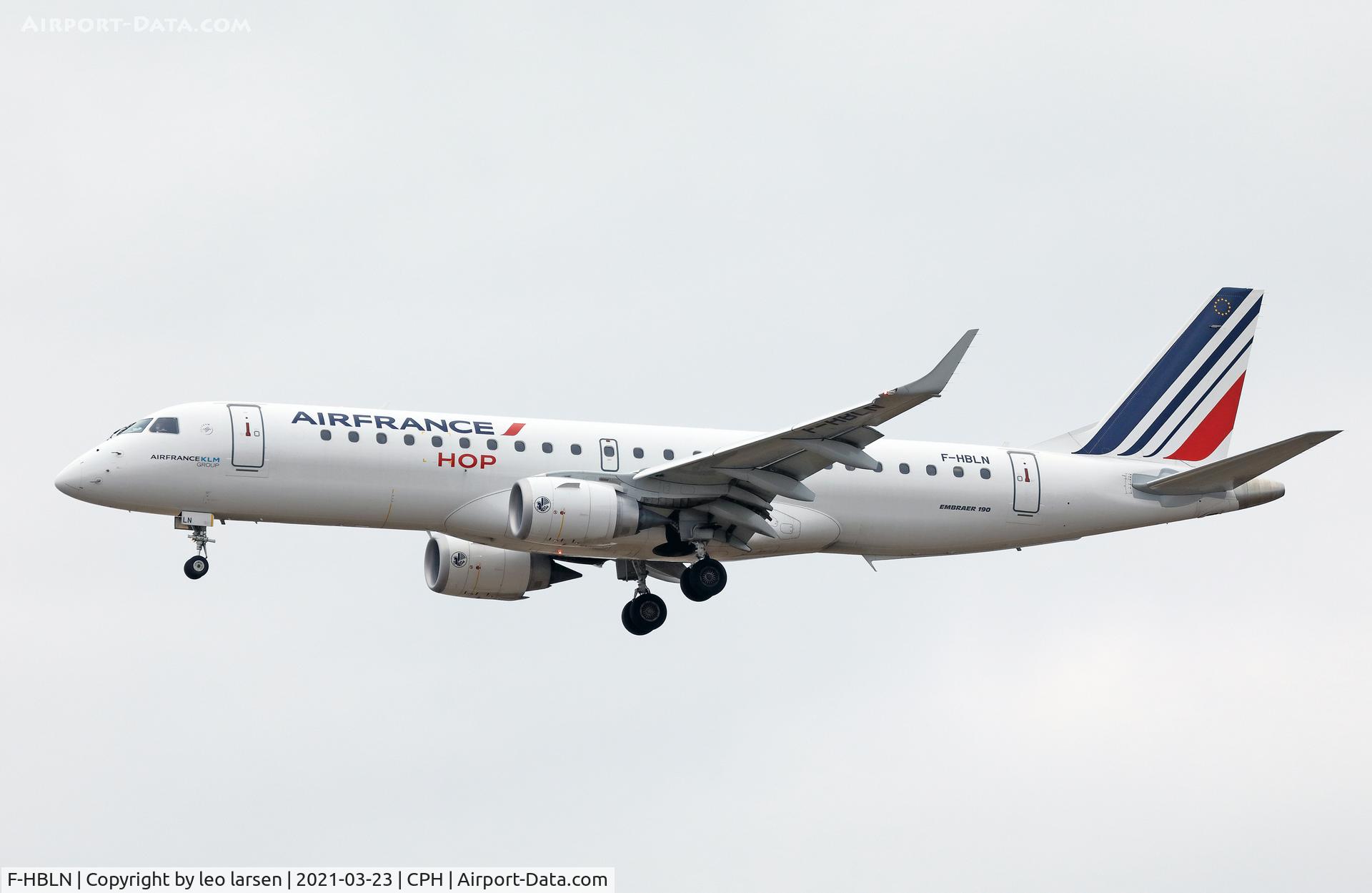F-HBLN, 2019 Embraer 190STD (ERJ-190-100STD) C/N 19000769, Copenhagen 23.3.2021
