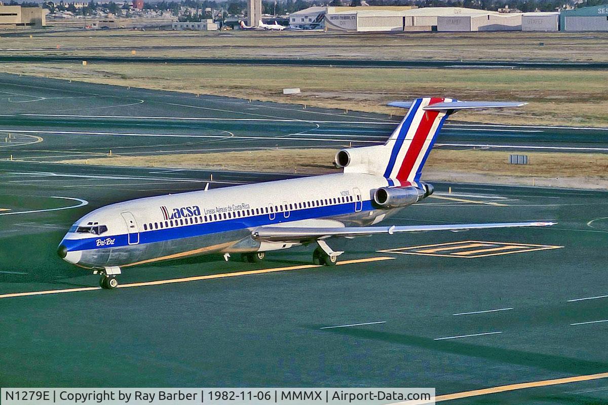 N1279E, 1979 Boeing 727-2Q6(F) C/N 21971, N1279E   Boeing 727-2Q6 [21971] (LACSA-Lineas Aereas Costarricenses) Mexico City-Licenciado Benito Juarez Int'l 06/11/1982