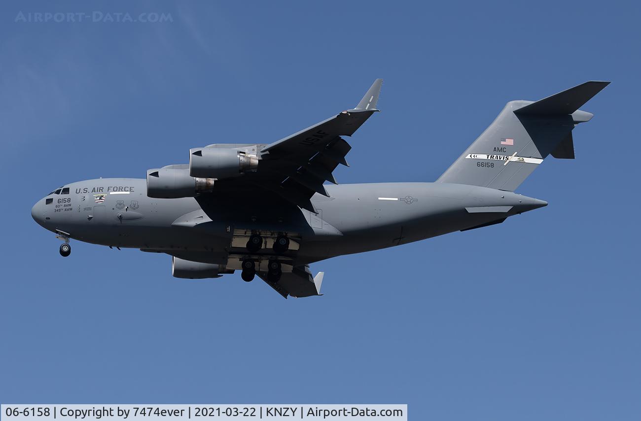 06-6158, 2006 Boeing C-17A Globemaster III C/N P-158, RCH443