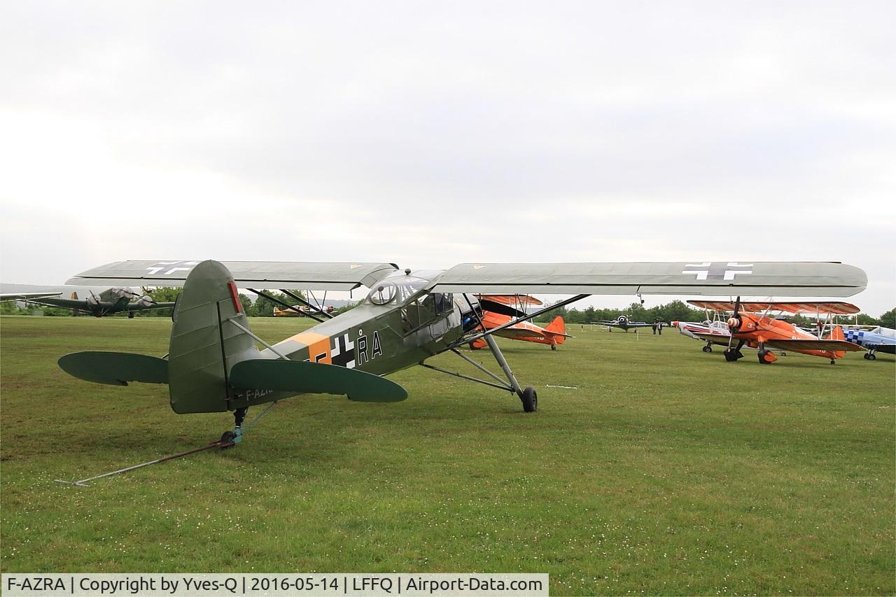 F-AZRA, Fieseler Fi-156C-3 Storch C/N 2039, Fieseler Fi-156C-3 Storch, Static park, La Ferté-Alais airfield (LFFQ) Airshow 2016