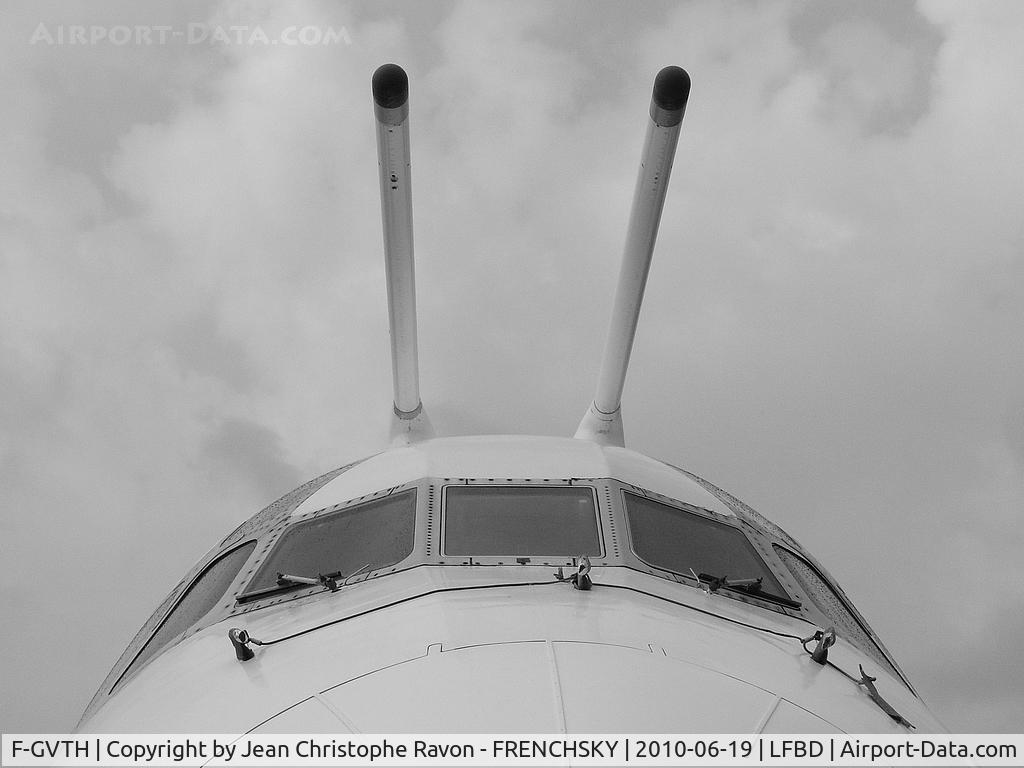 F-GVTH, 1969 Douglas DC-9-21 C/N 47308, Thales Systemes Aeroportes SA. Stored BOD 2010