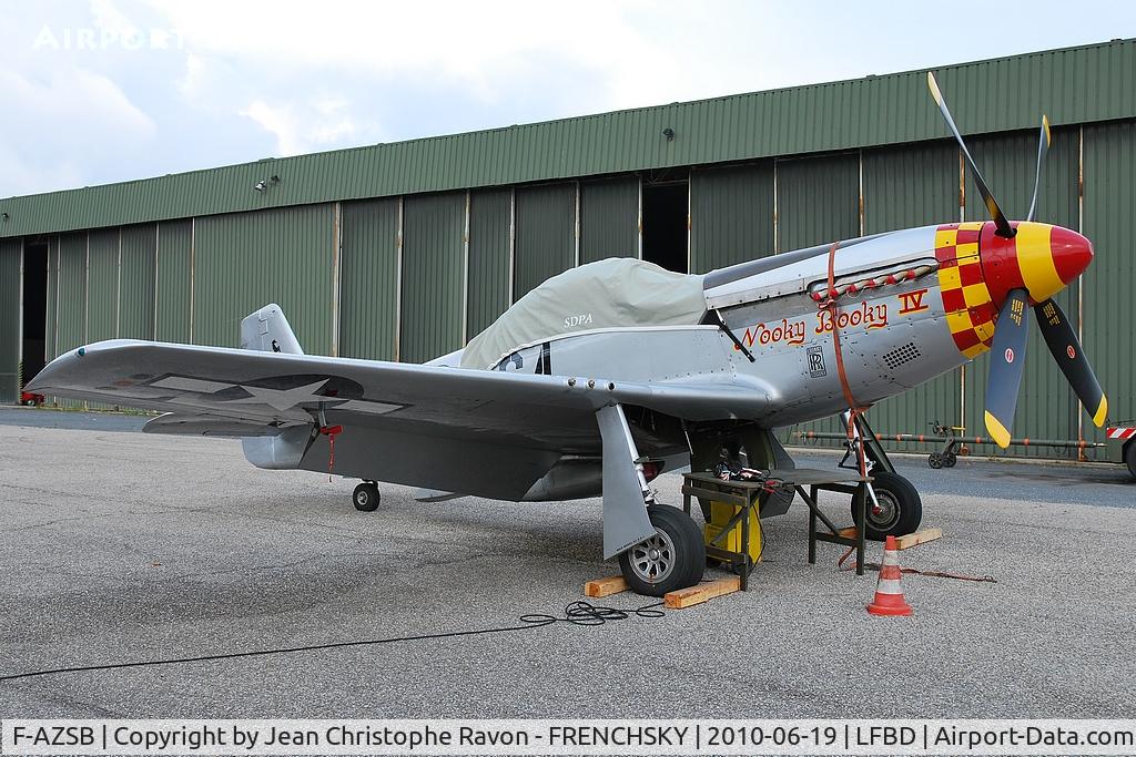 F-AZSB, 1944 North American P-51D Mustang C/N 122-40967, « Nooky Booky »