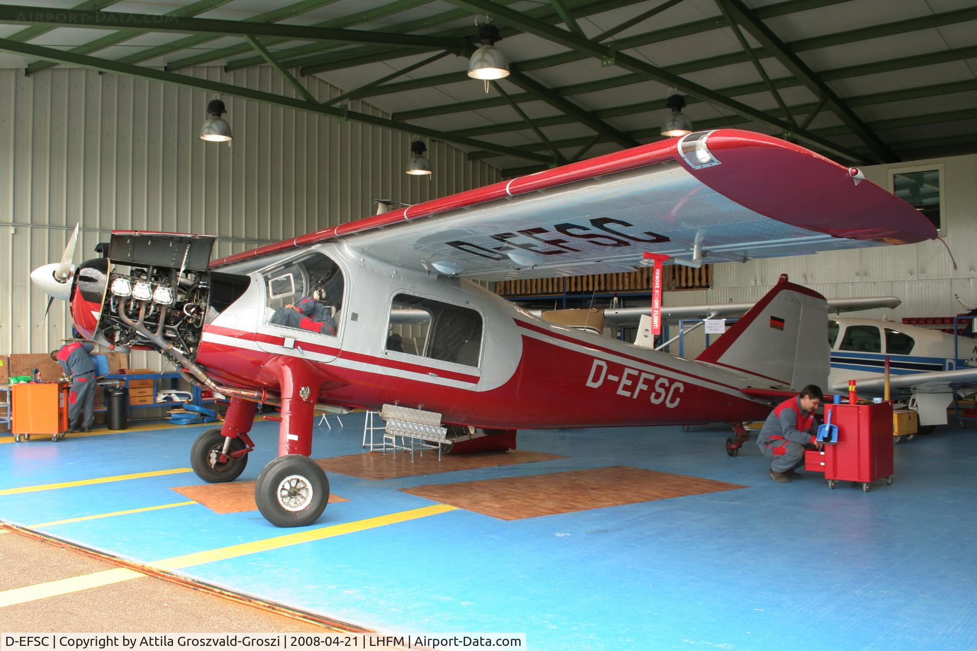 D-EFSC, 1961 Dornier Do 27A-4 C/N 2109, LHFM - Meidl Airport, Fertöszentmiklós, Hungary