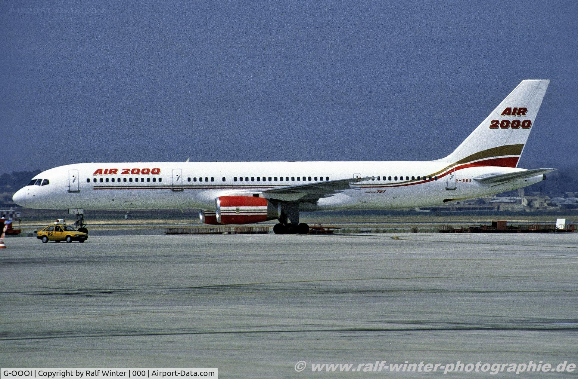 G-OOOI, 1988 Boeing 757-23A C/N 24289, Boeing 757-23A - DP AMM Air 2000 - 24289 - G-OOOI